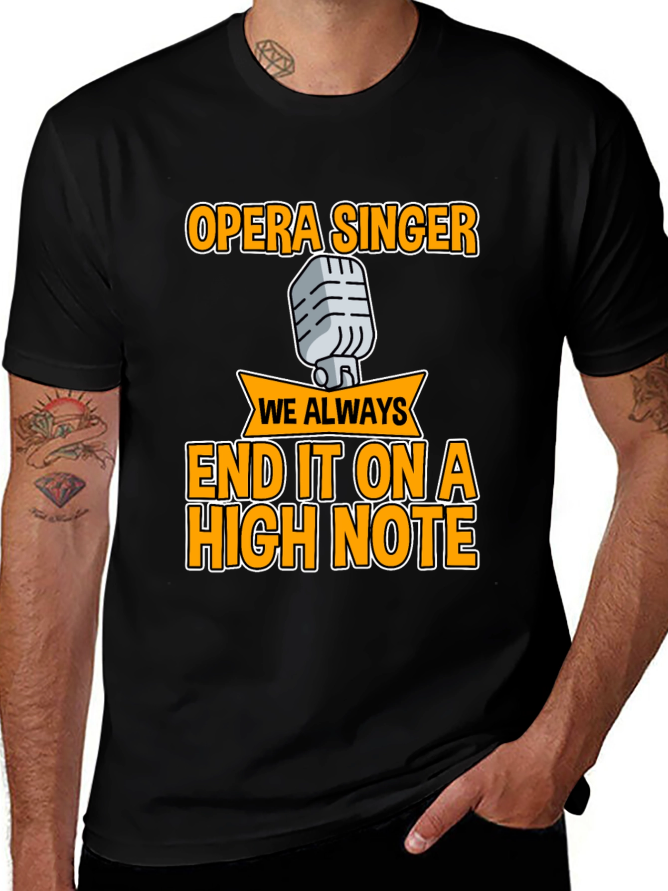 Variant 29 of Opera Singer High Note T-Shirt