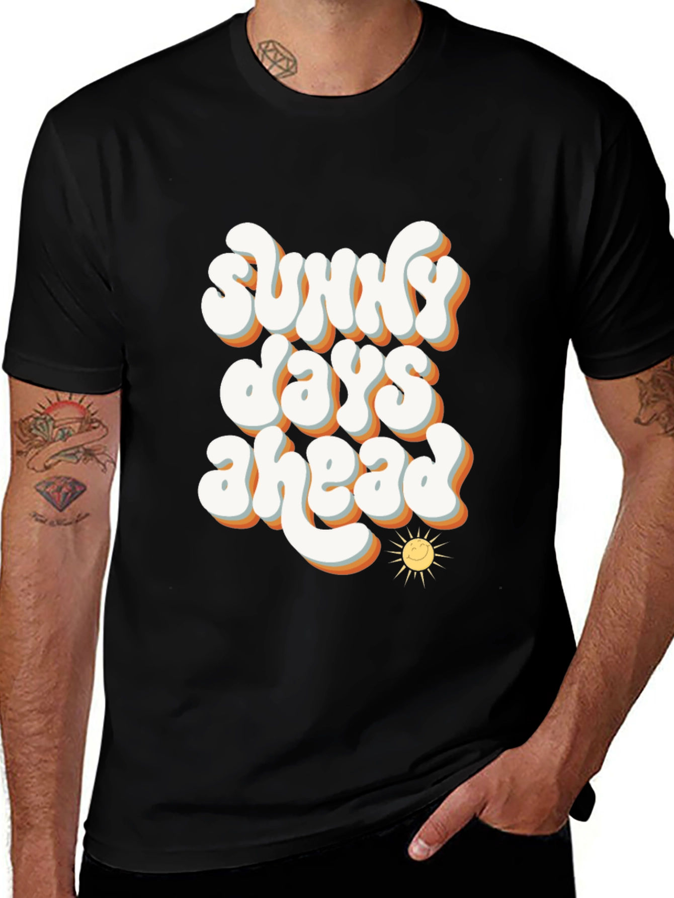 Variant 29 of Sunny Days Ahead Graphic T-Shirt