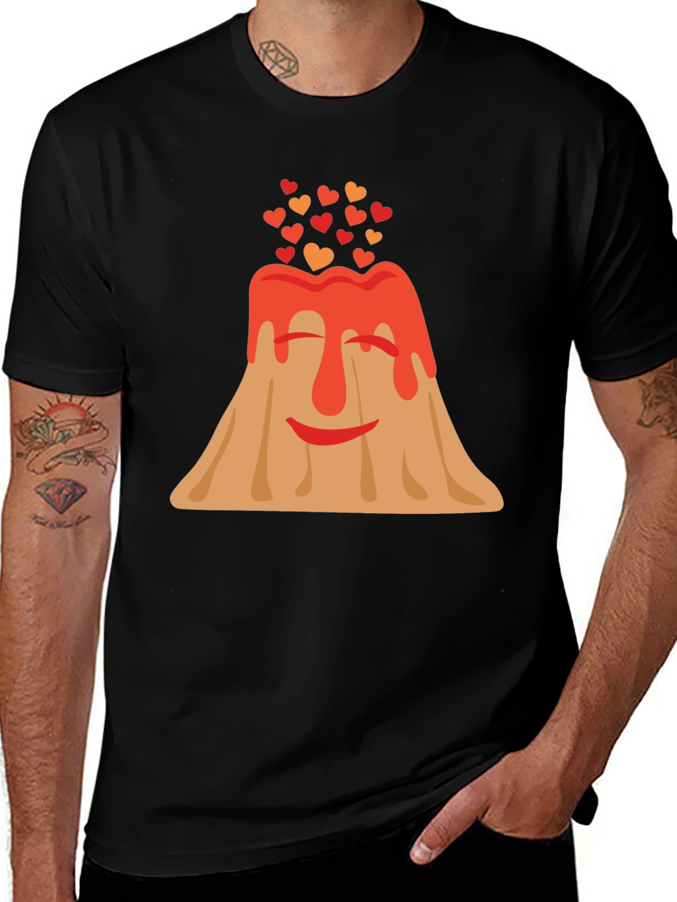 Variant 23 of Volcano of Love Graphic Tee