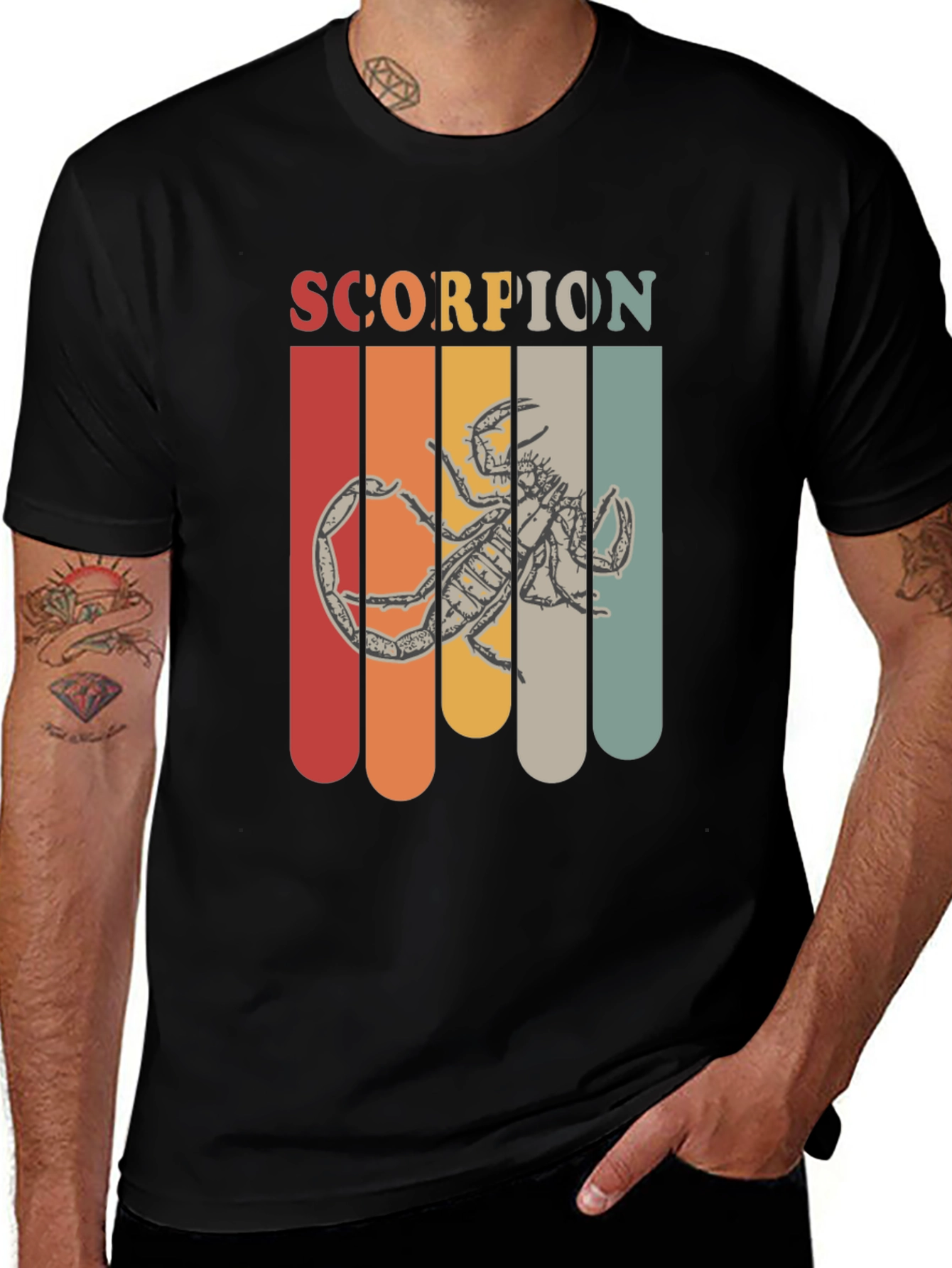 Variant 24 of Retro Scorpion Graphic T-Shirt