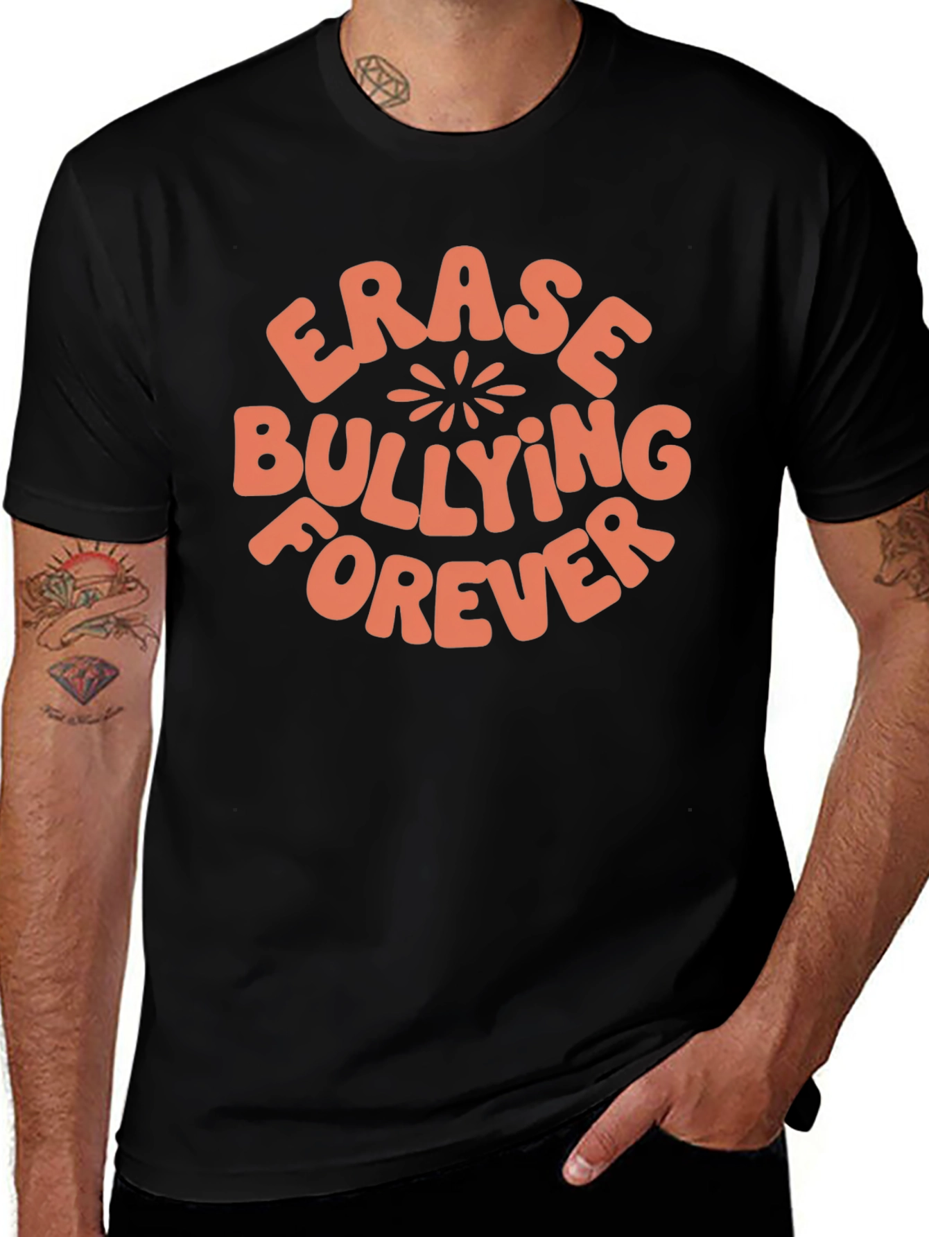 Variant 5 of Erase Bullying Forever Graphic Tee