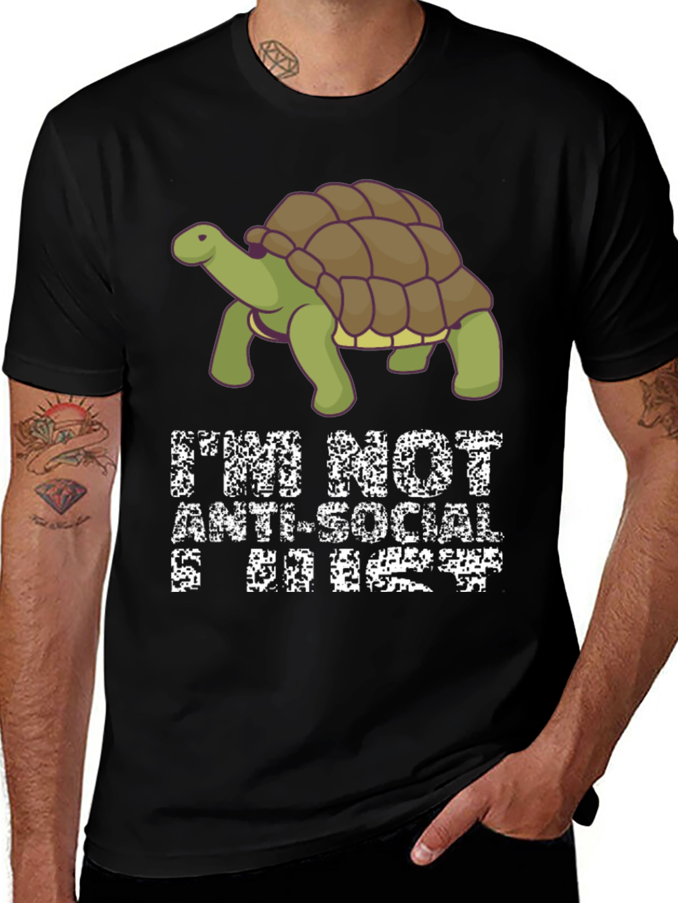 Variant 14 of I'm Not Anti-Social T-Shirt