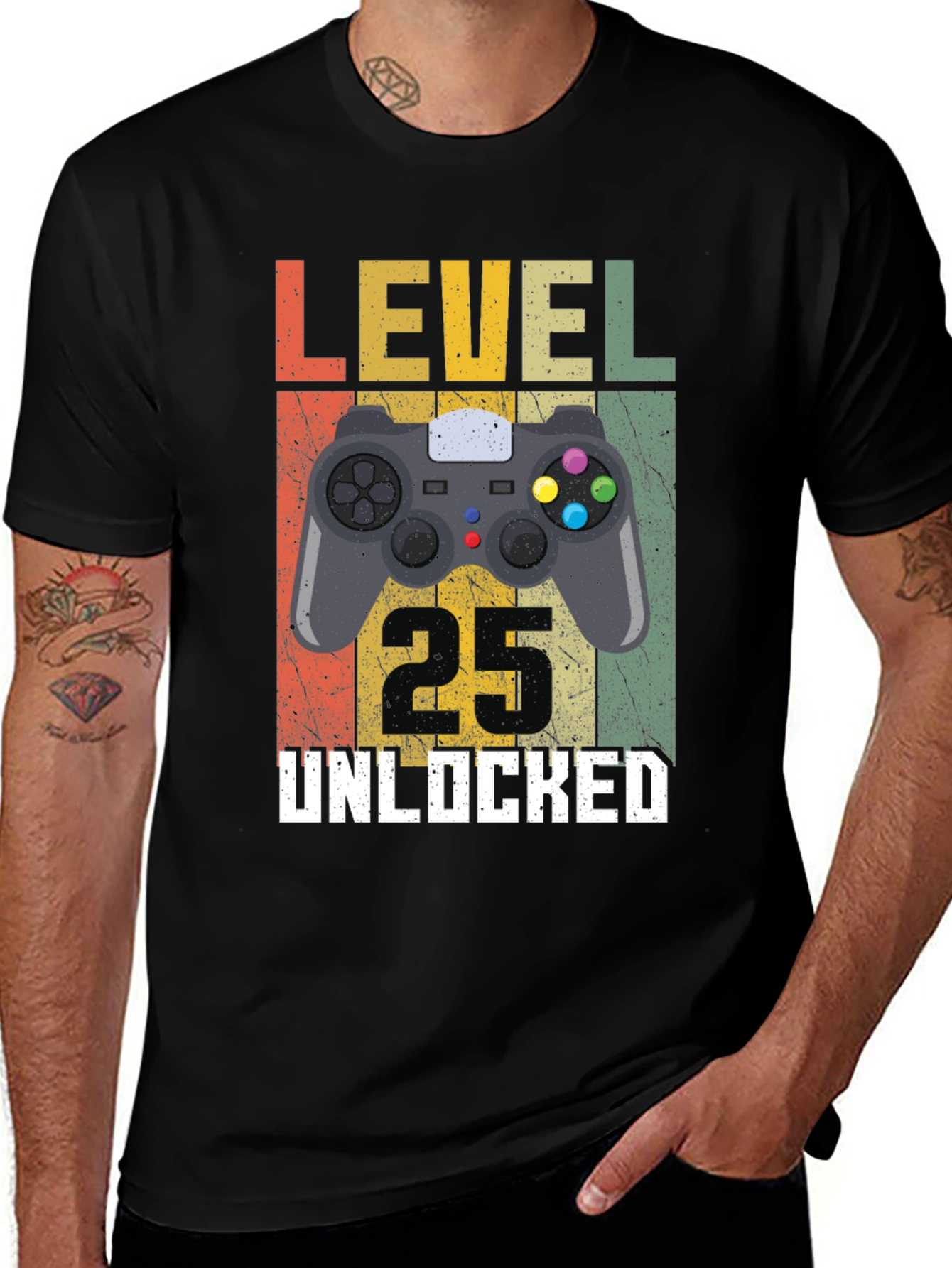 Level 25 Unlocked Gamer T-Shirt