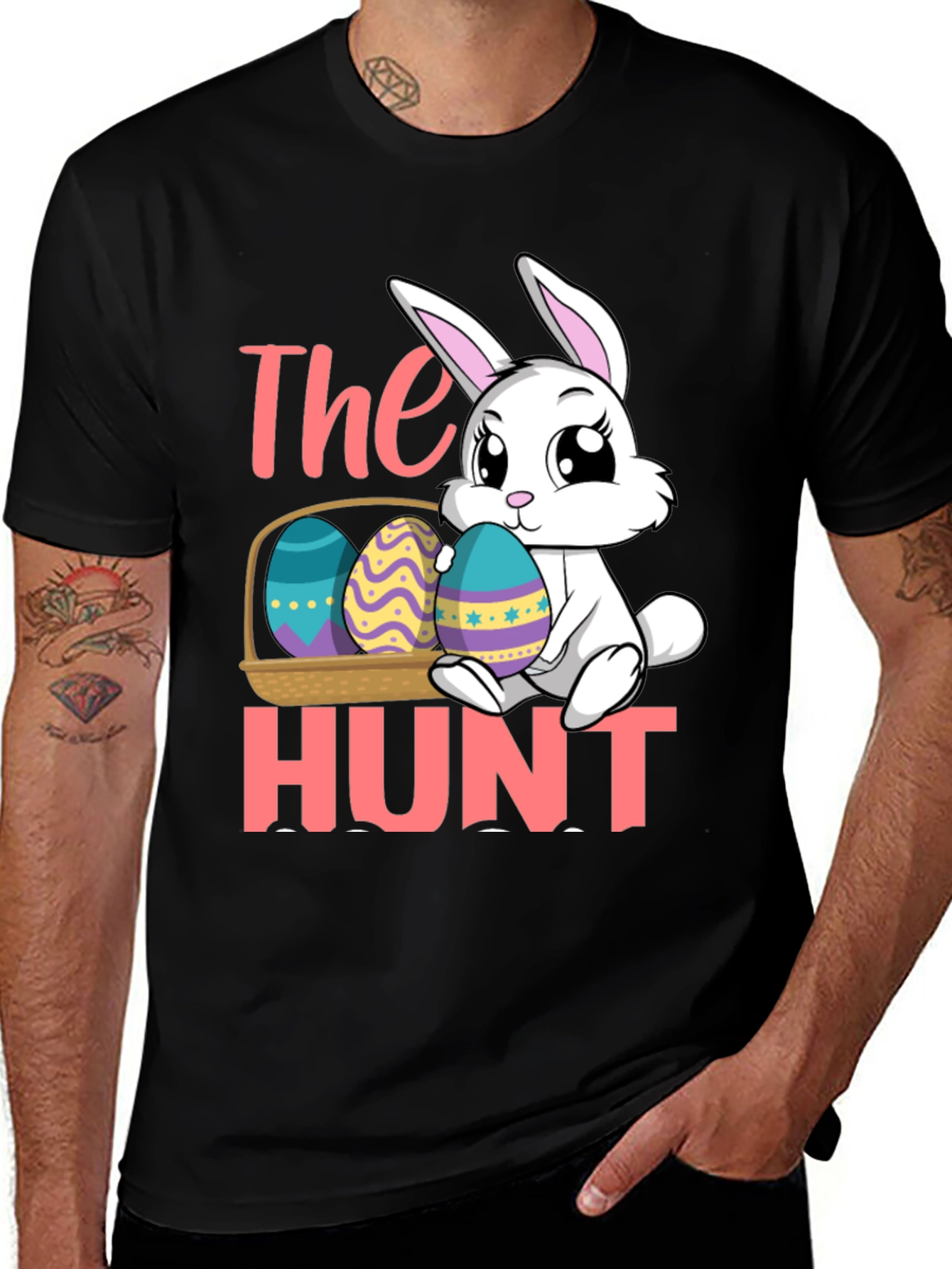 Easter Bunny Hunt Graphic Tee