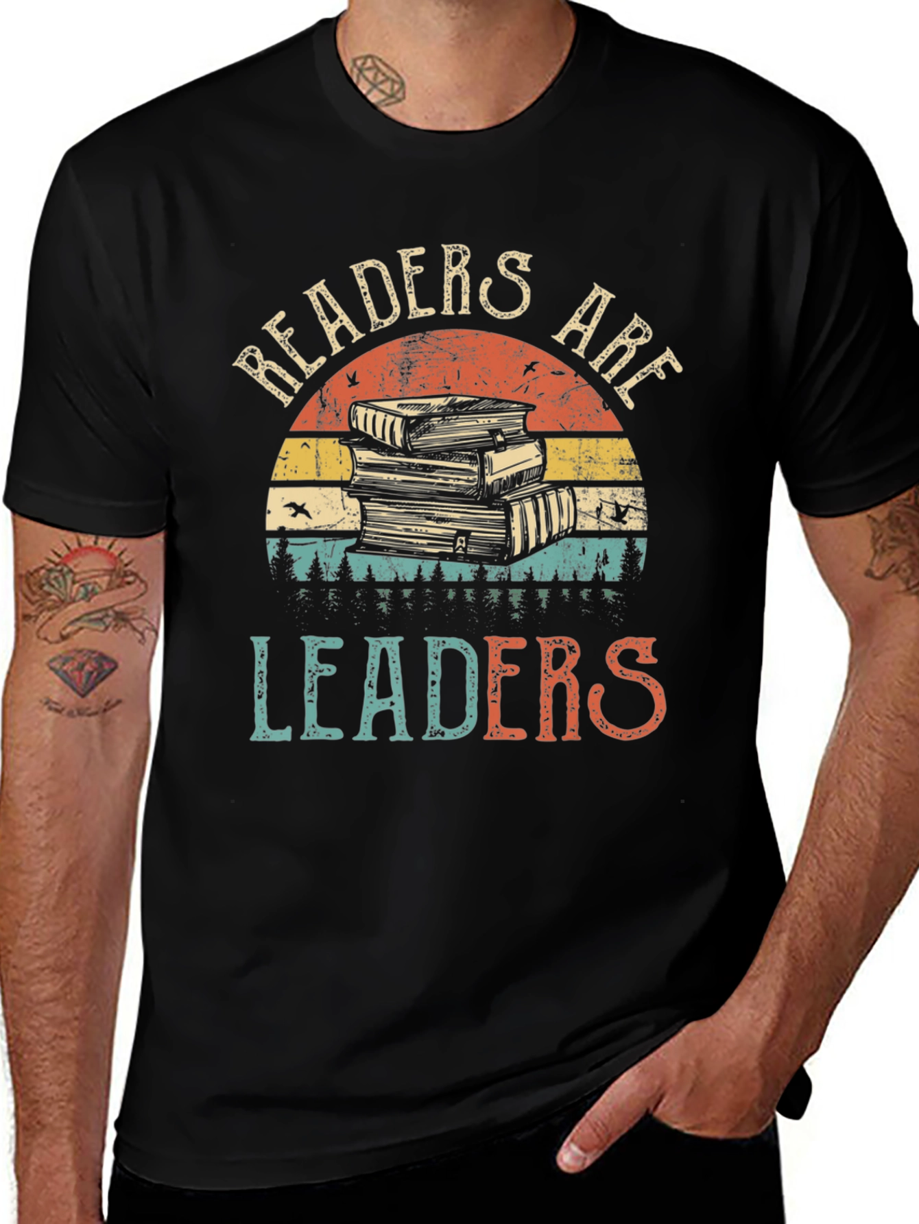 Readers Are Leaders Graphic T-Shirt