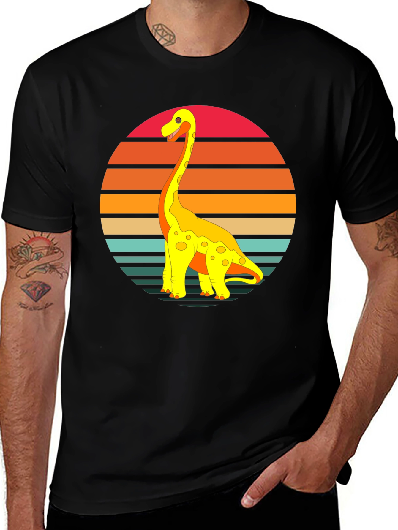 Variant 4 of Retro Dino T-Shirt