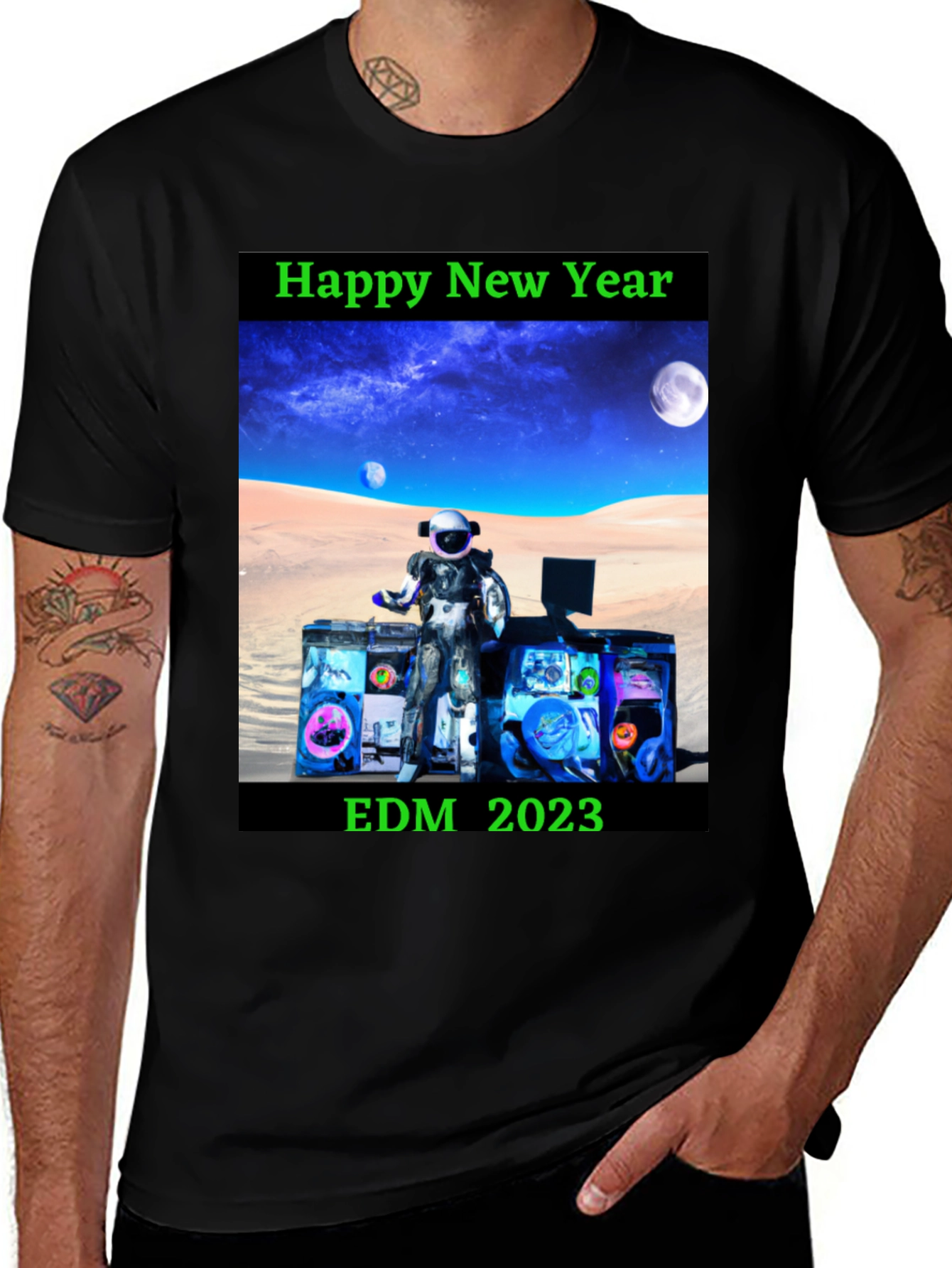 Happy New Year EDM 2023 T-Shirt