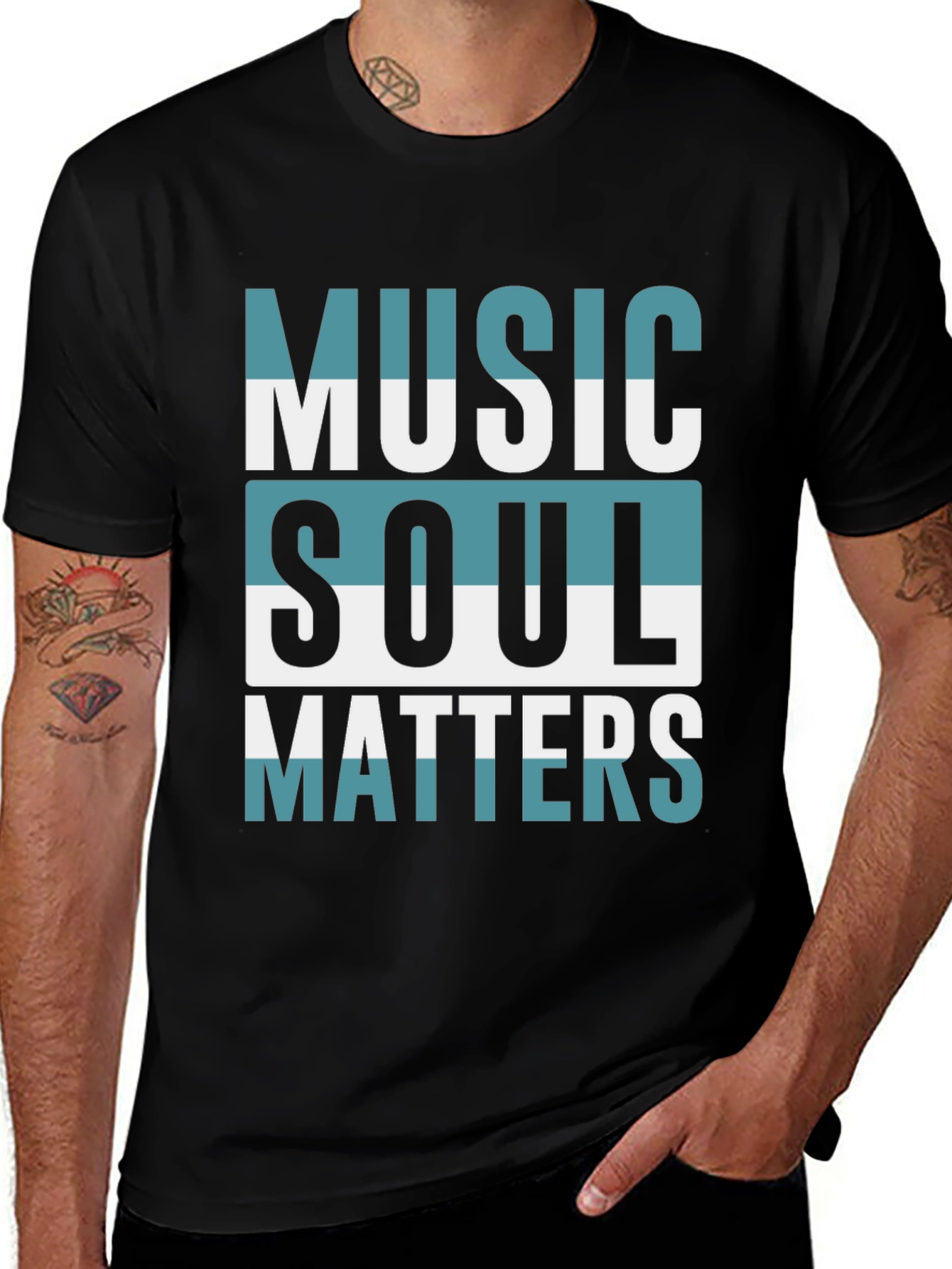 Variant 28 of Music Soul Matters Graphic Tee - Stylish Comfort