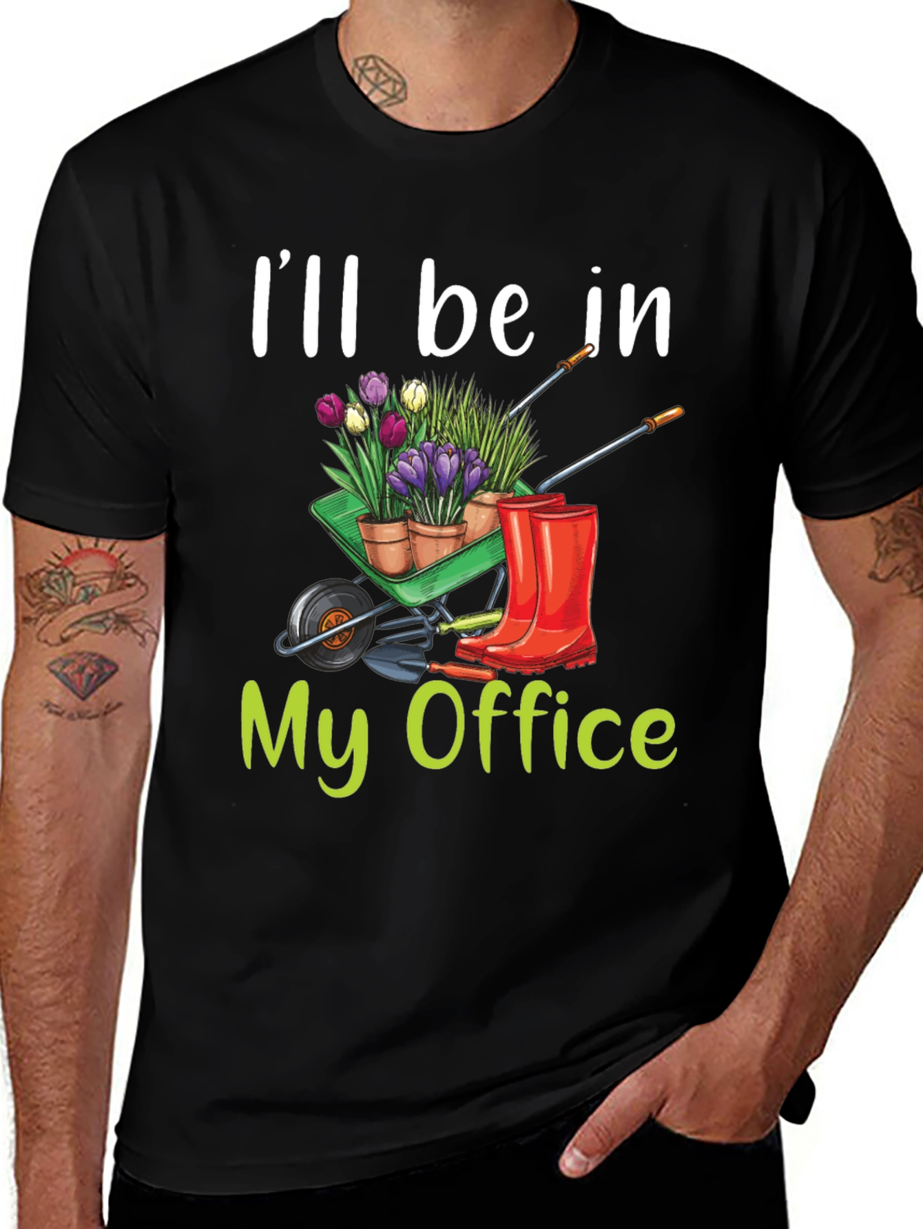 Variant 22 of Gardening T-Shirt - My Office