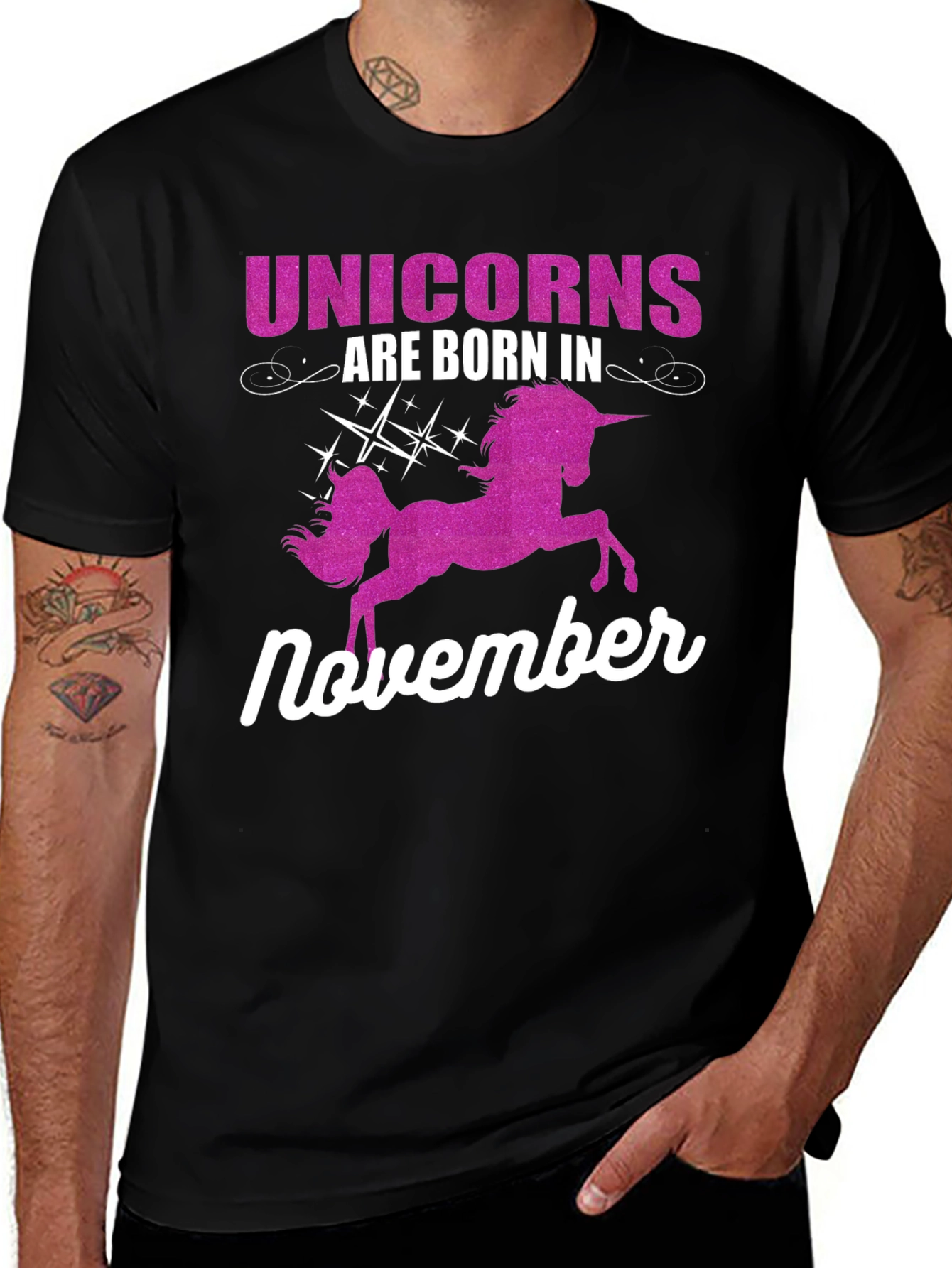 Variant 20 of Unicorns Born in November T-Shirt