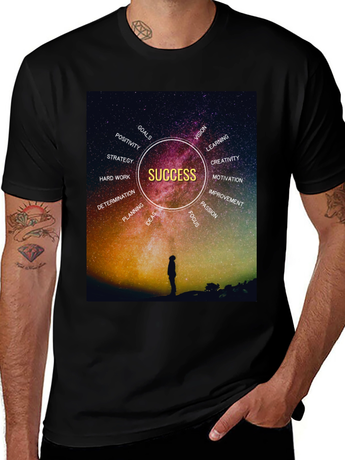 Variant 7 of Success Motivational Graphic Tee