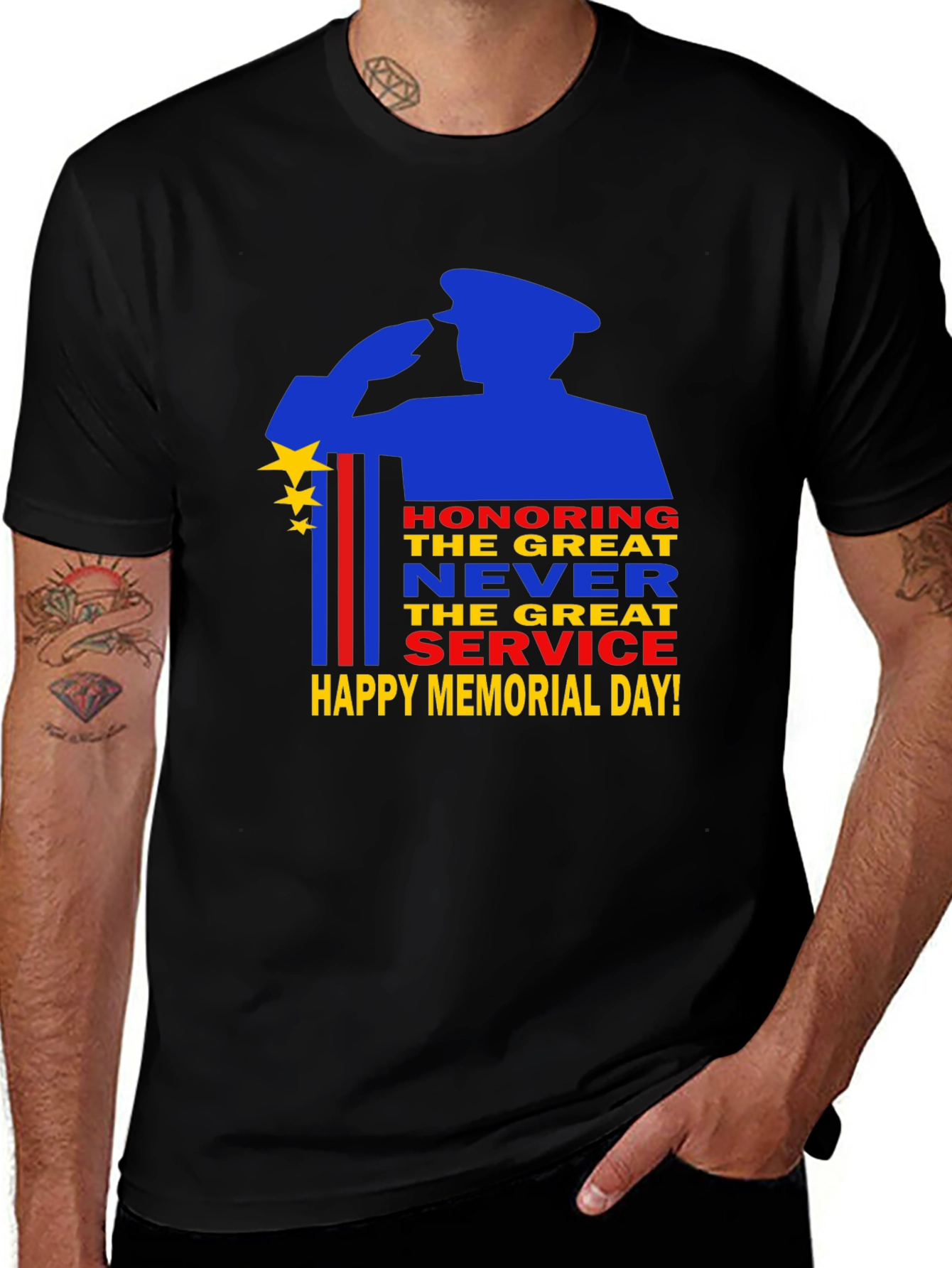 Variant 19 of Memorial Day Patriotic T-Shirt