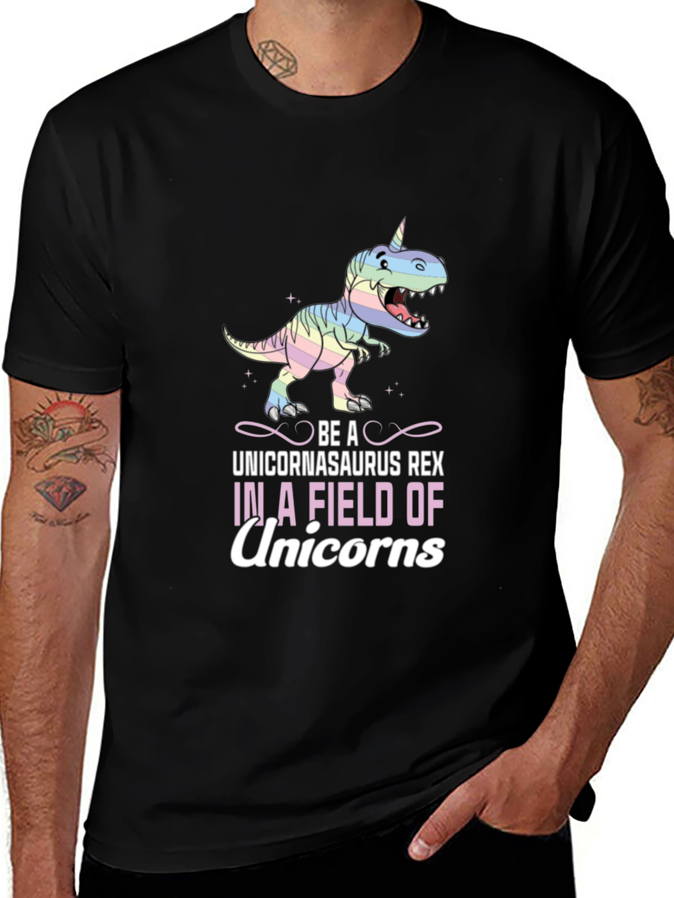 Unicornasaurus Rex T-Shirt, Be Unique