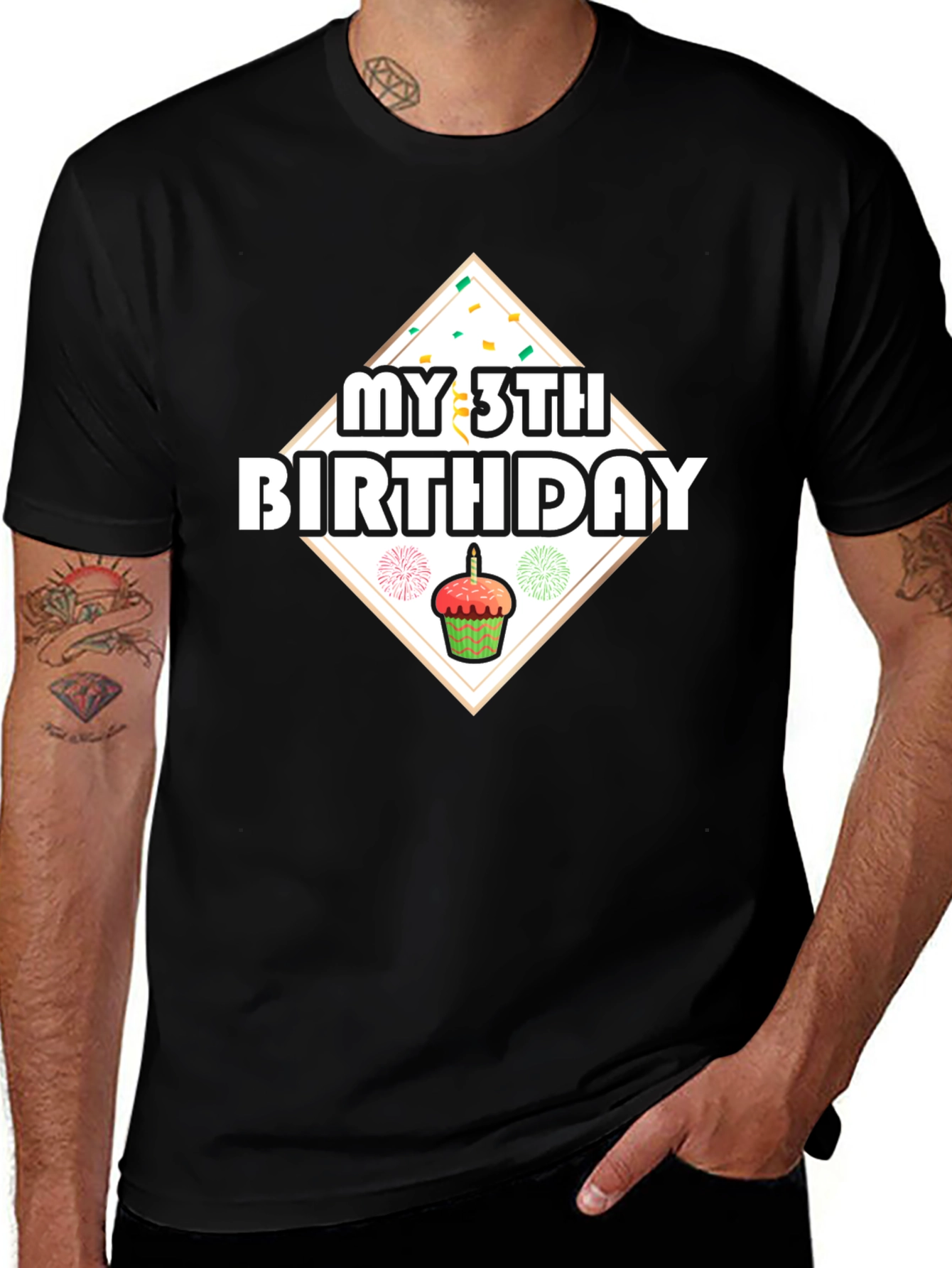 My 3rd Birthday Graphic T-Shirt
