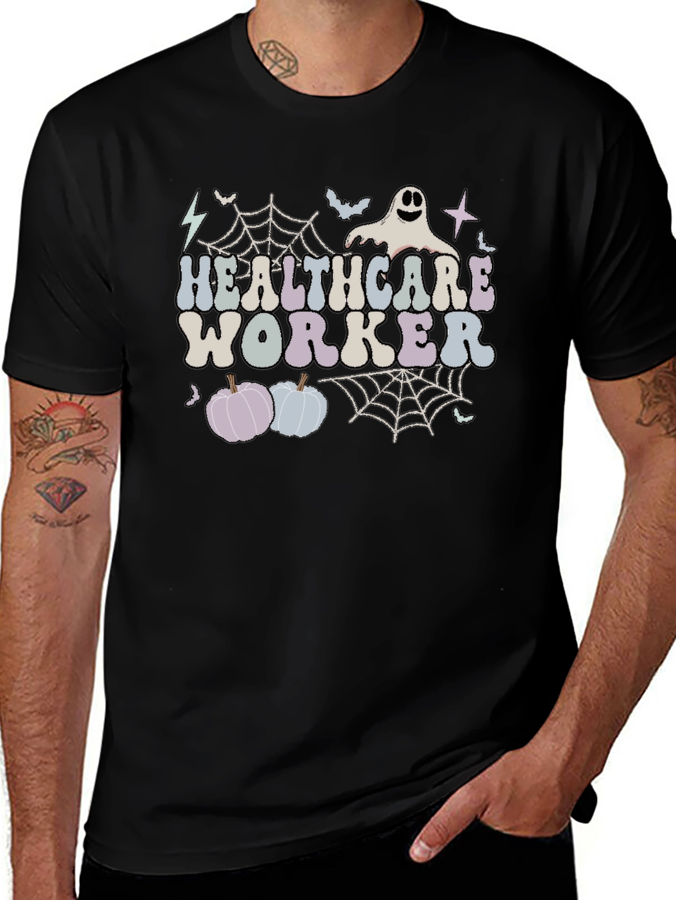 Healthcare Worker Halloween T-Shirt