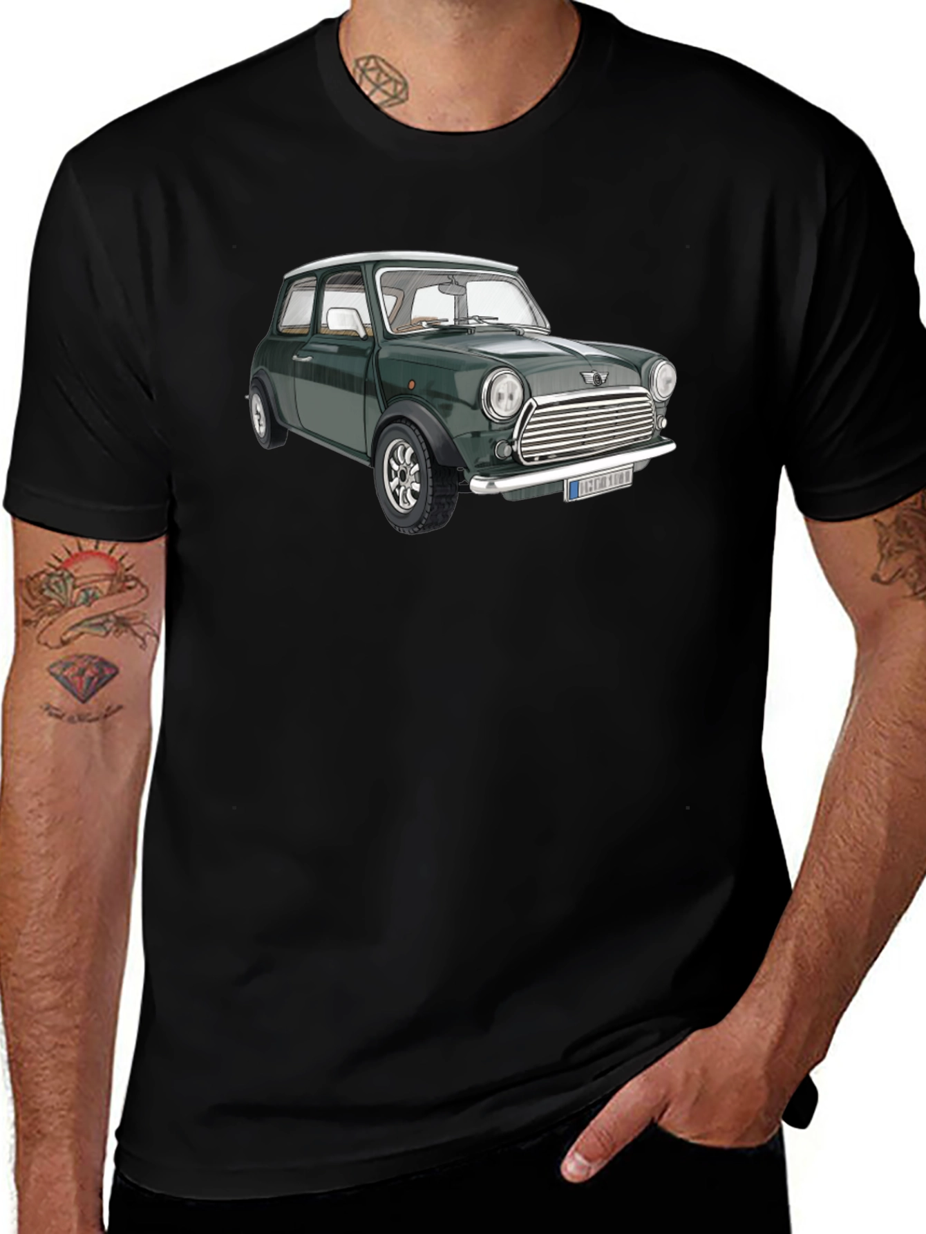 Variant 17 of Classic Car Graphic Tee - Vintage Style