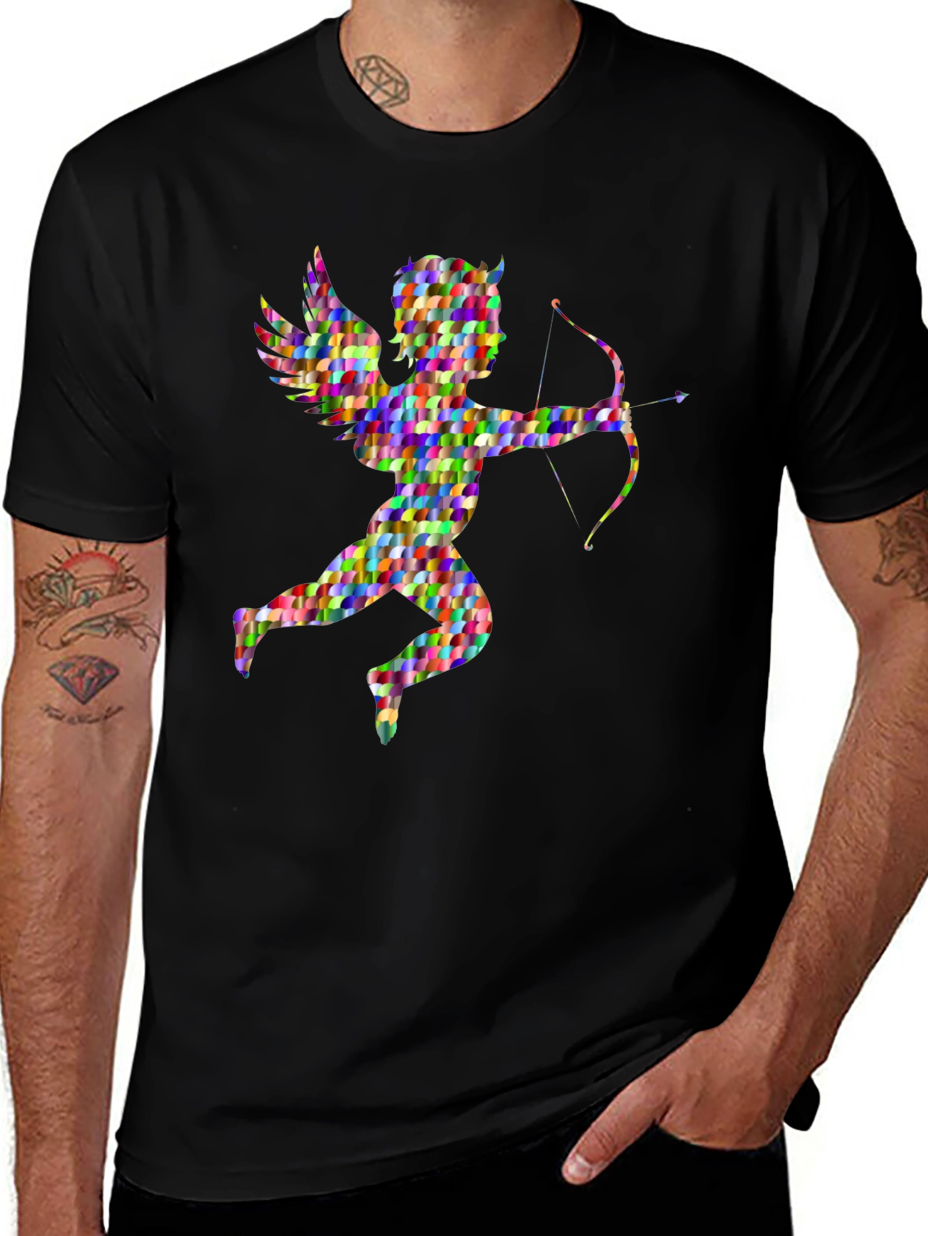 Cupid Graphic T-Shirt - Fun Valentine's Day Apparel