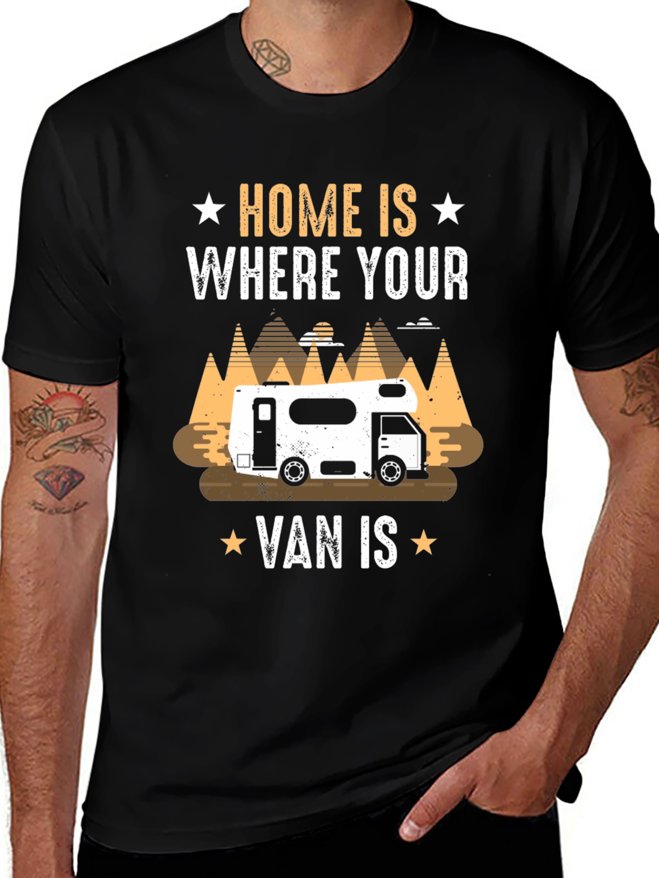 Home is Where Your Van Is - Graphic T-Shirt