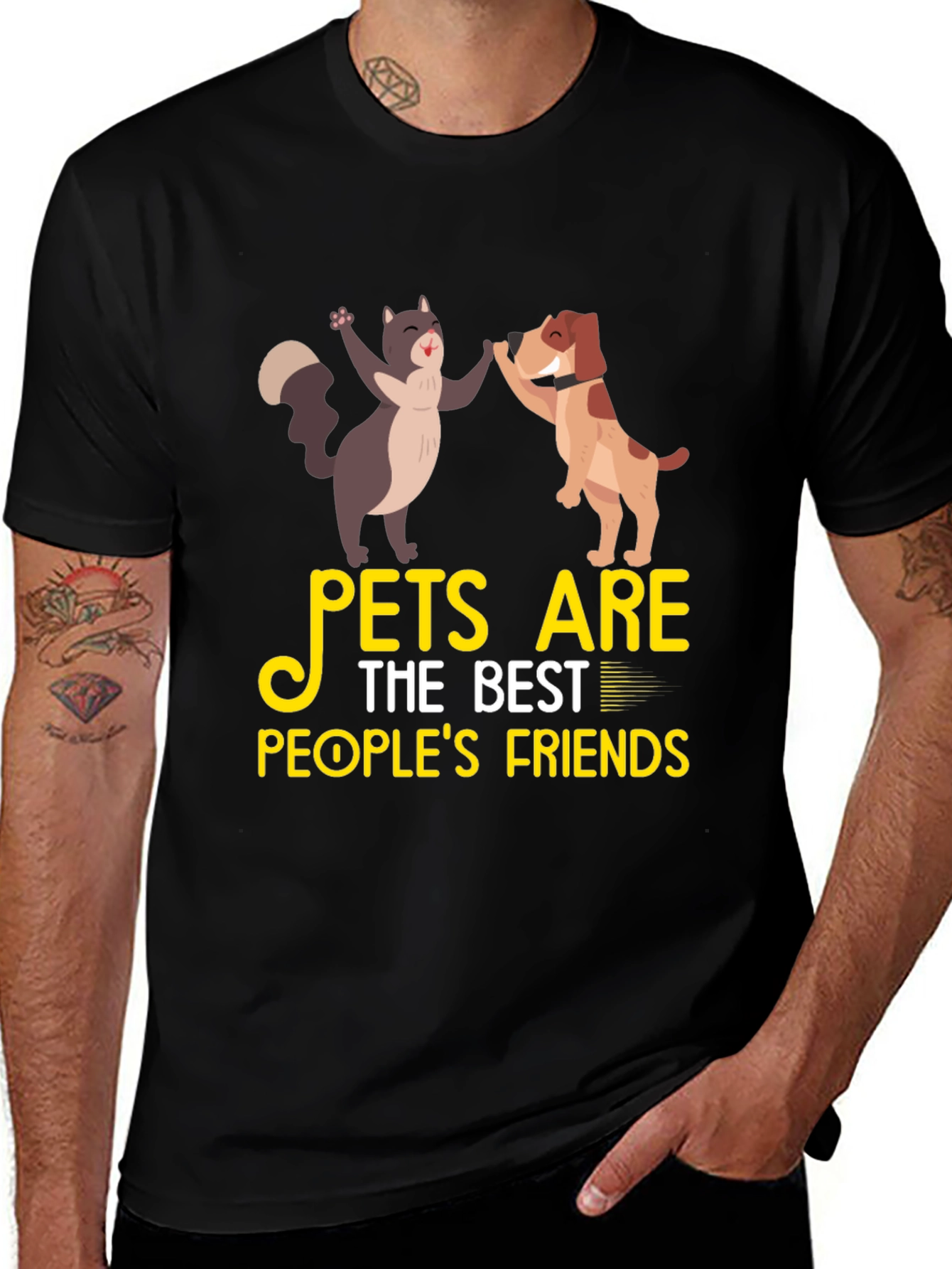 Variant 16 of Pets are the Best Friends T-Shirt
