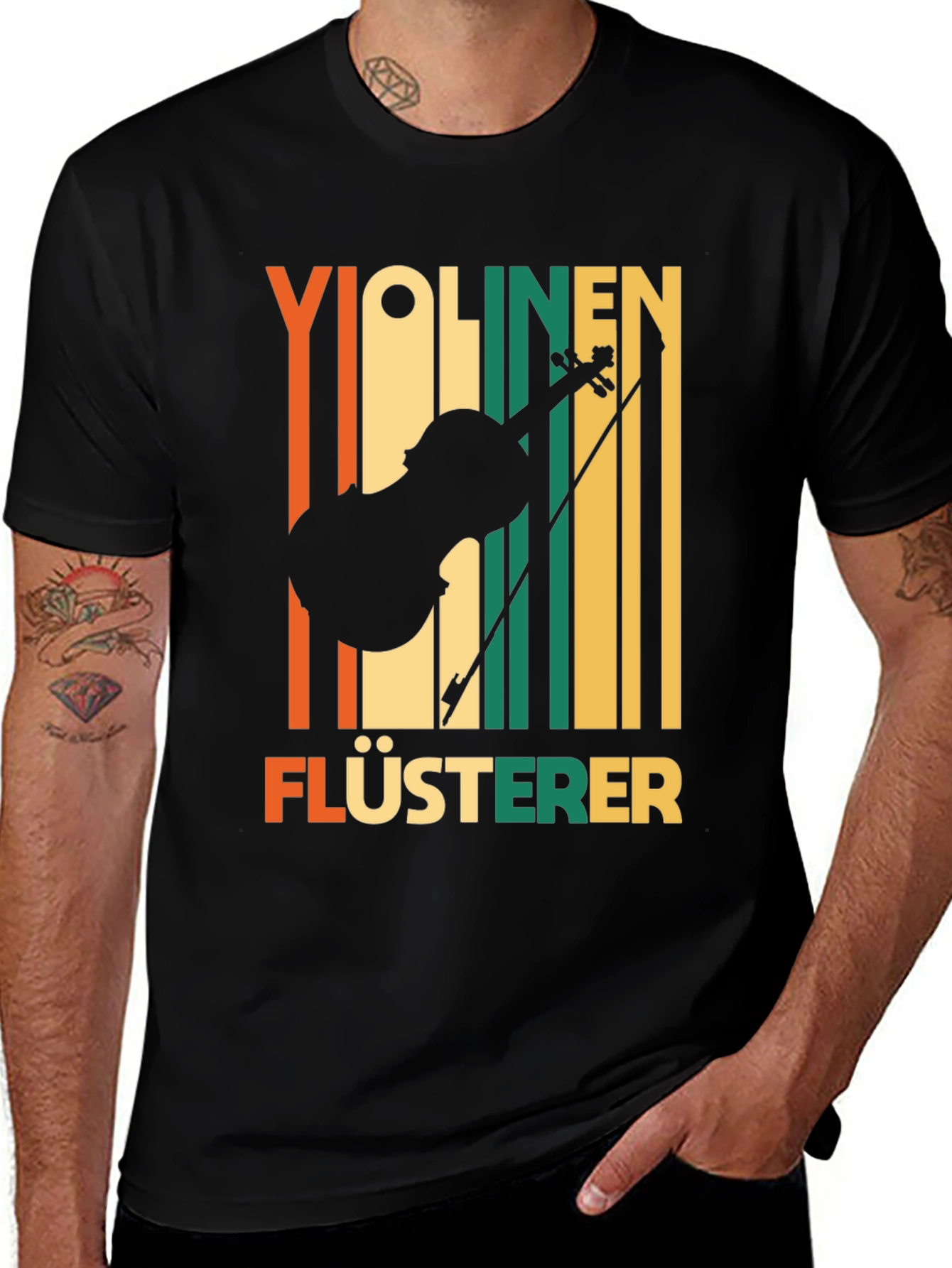 Variant 25 of Violin Whisperer Graphic Tee 