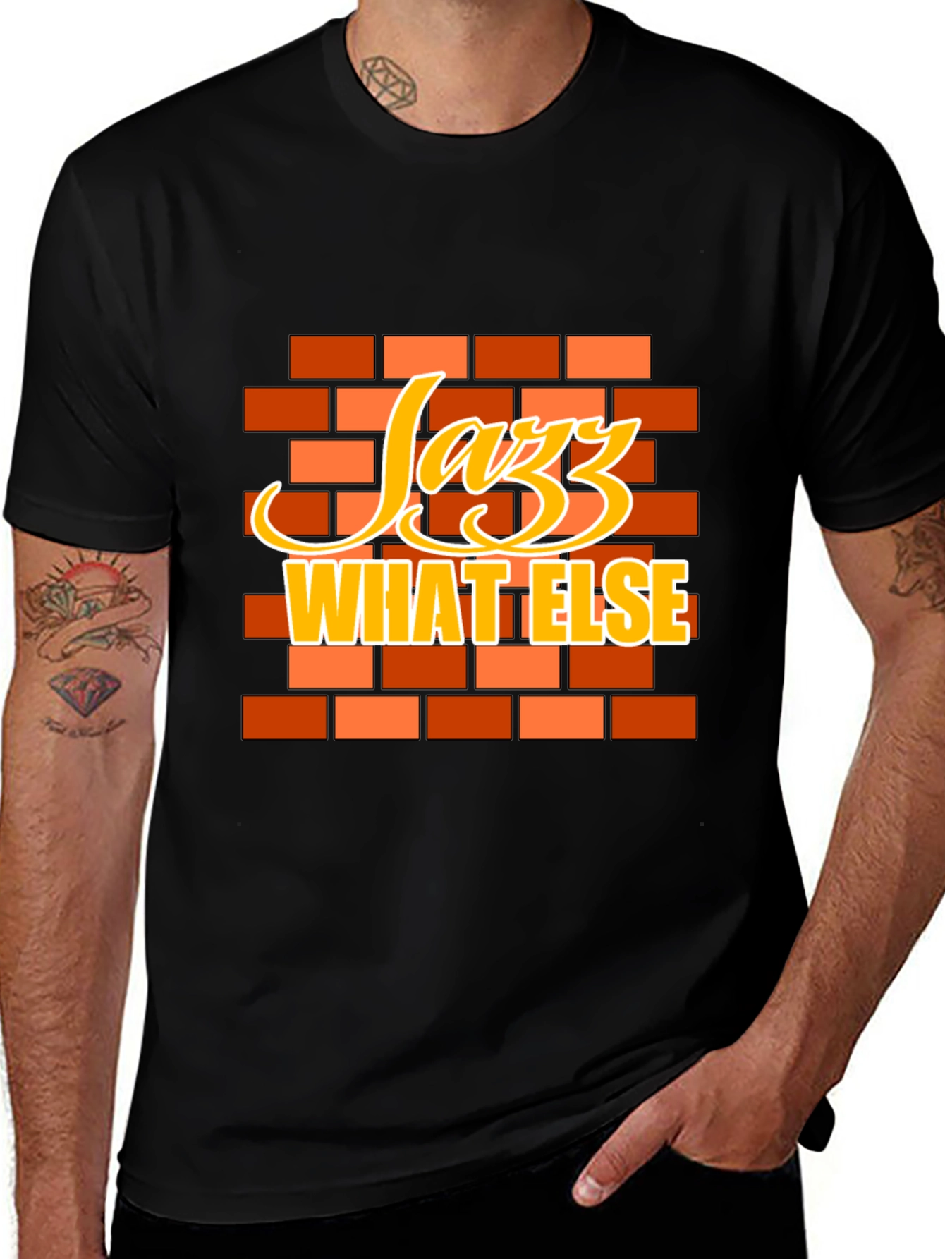 Variant 5 of Jazz What Else Black Graphic Tee
