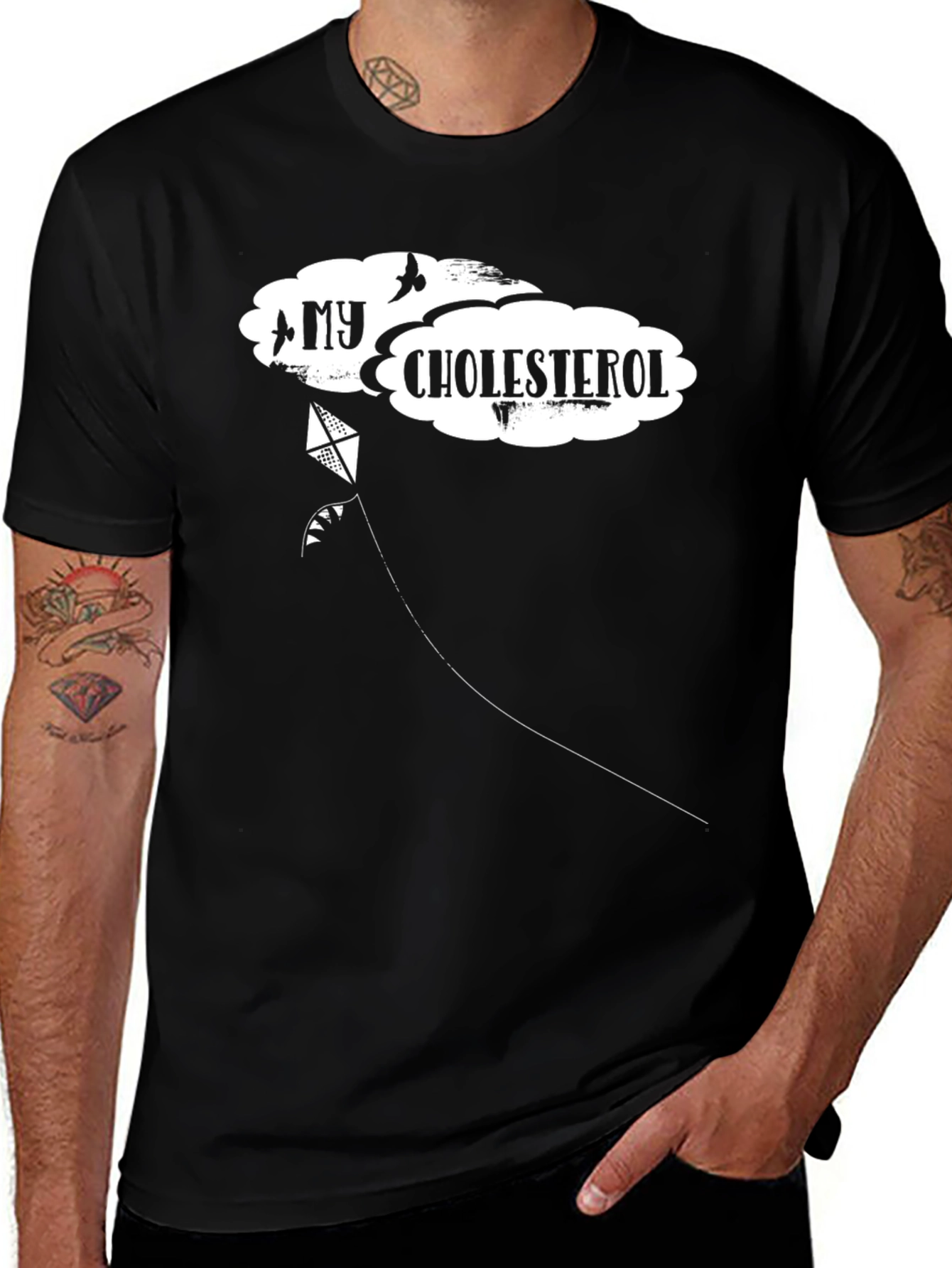 Variant 2 of My Cholesterol Kite T-Shirt
