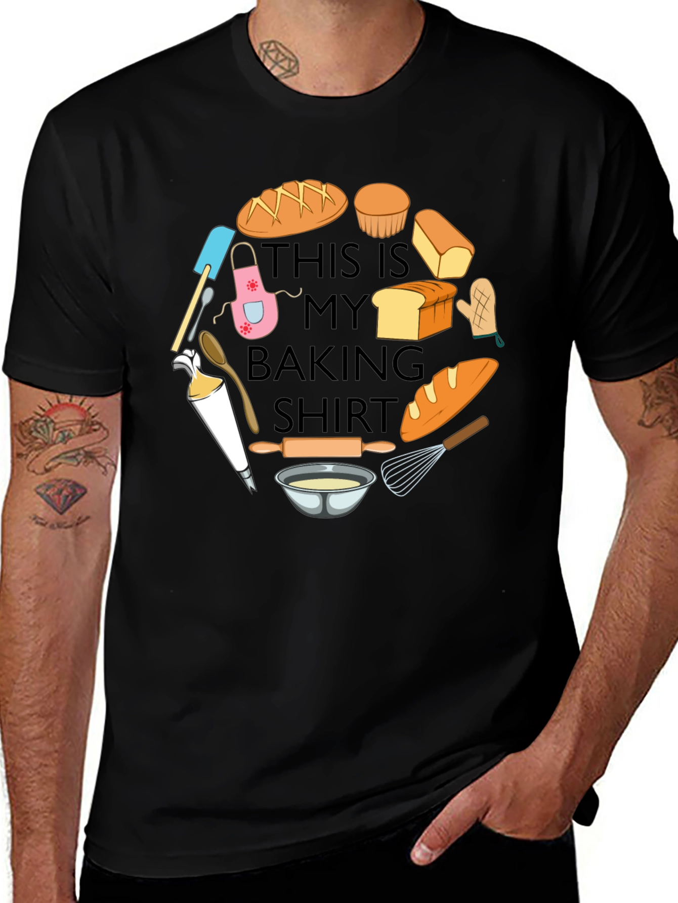 This Is My Baking Shirt - Funny Baker T-Shirt