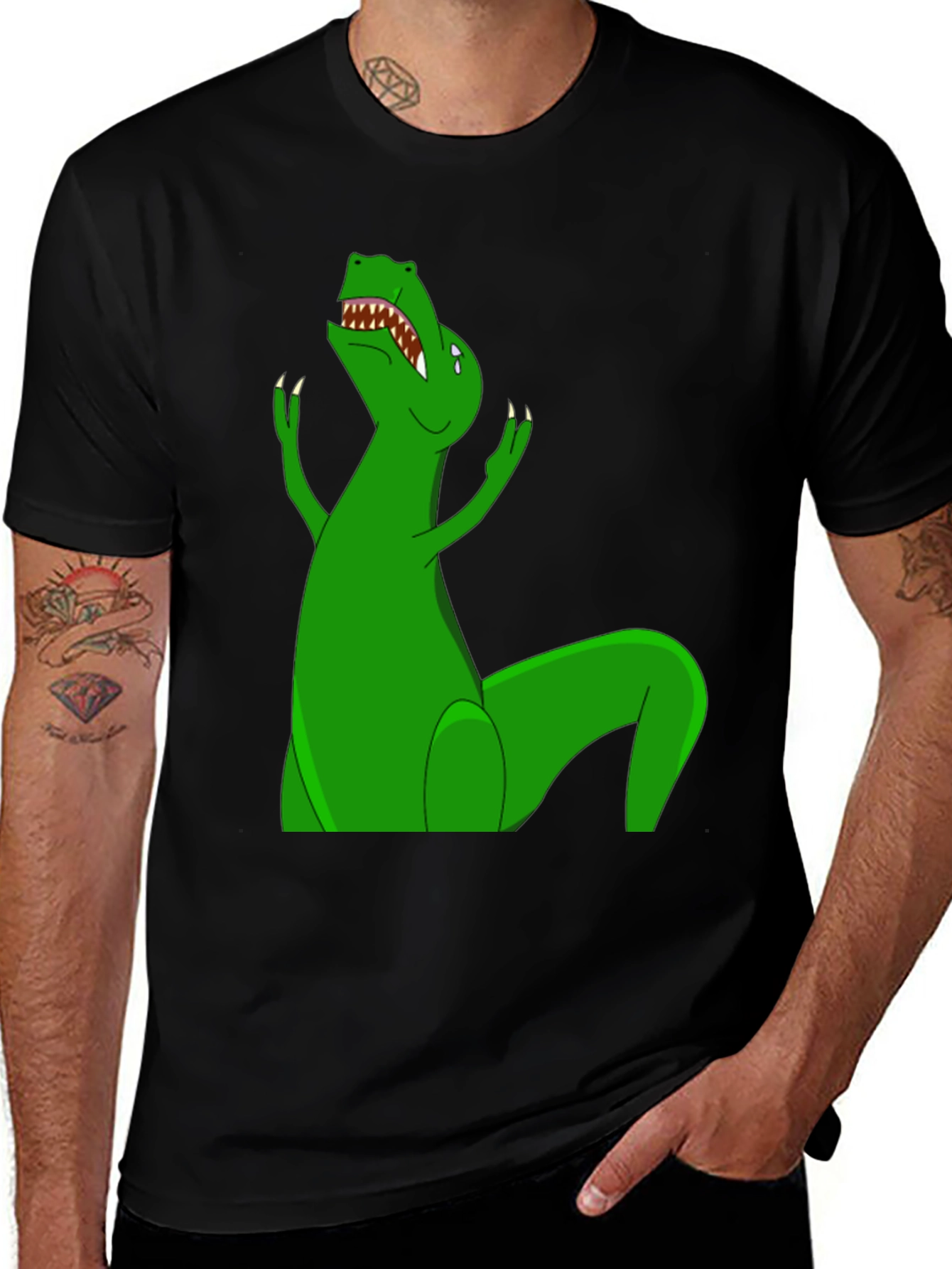 Variant 21 of Dino Graphic Tee - Roar with Style!
