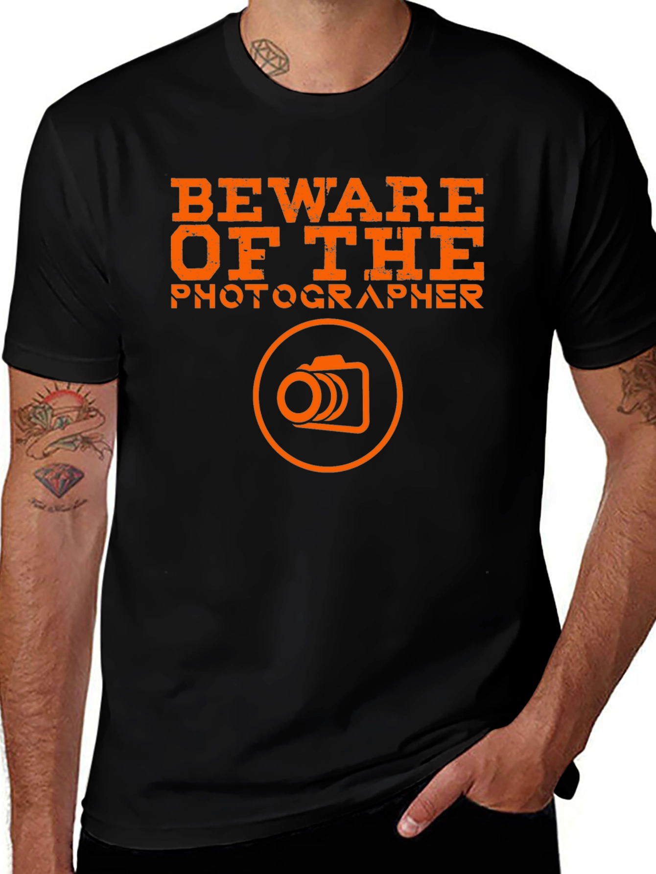 Variant 16 of Beware of the Photographer Graphic T-Shirt
