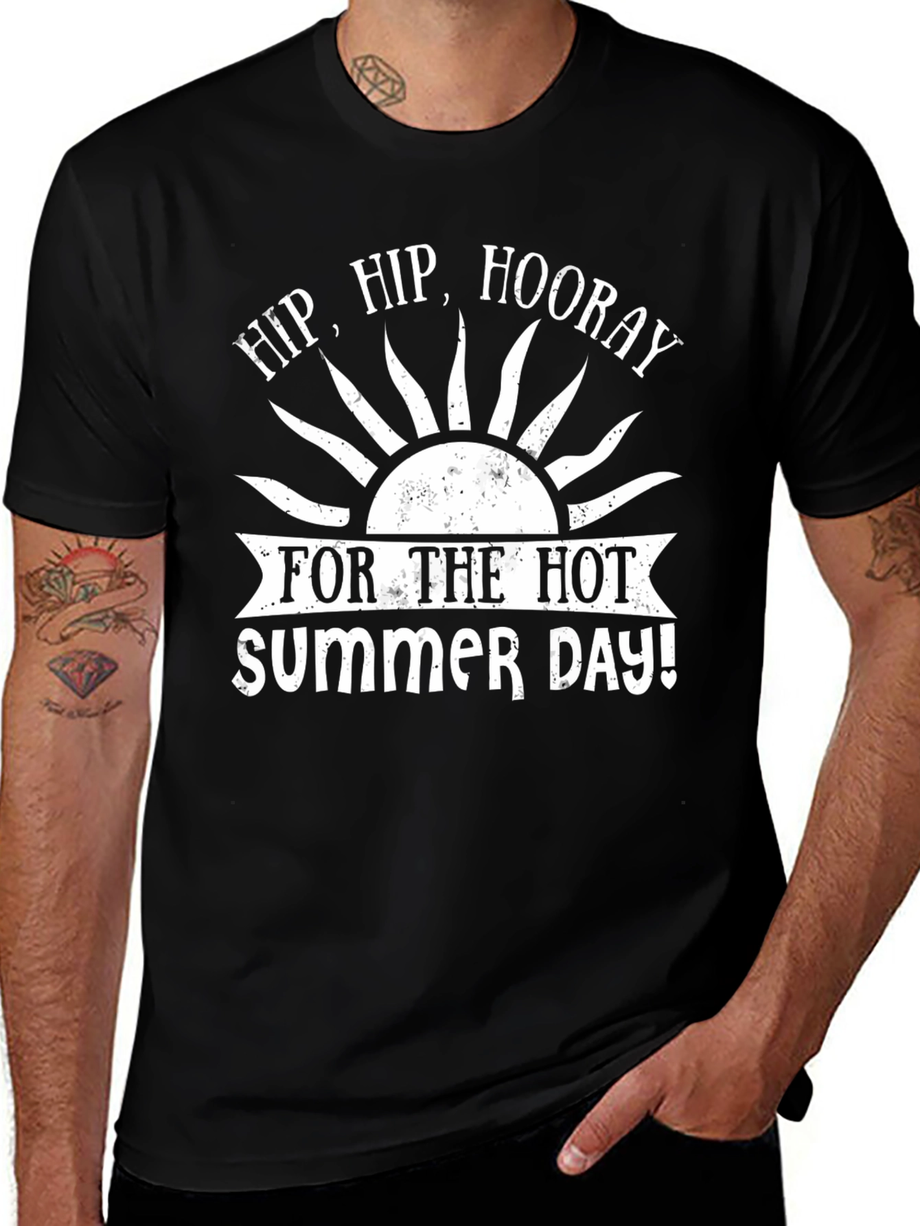 Variant 30 of Hip, Hip, Hooray Summer Day T-Shirt