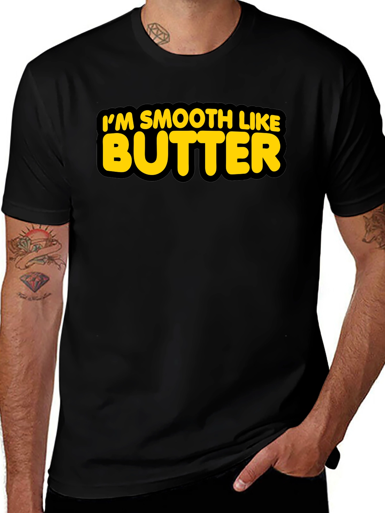 Variant 3 of I'm Smooth Like Butter Graphic Tee