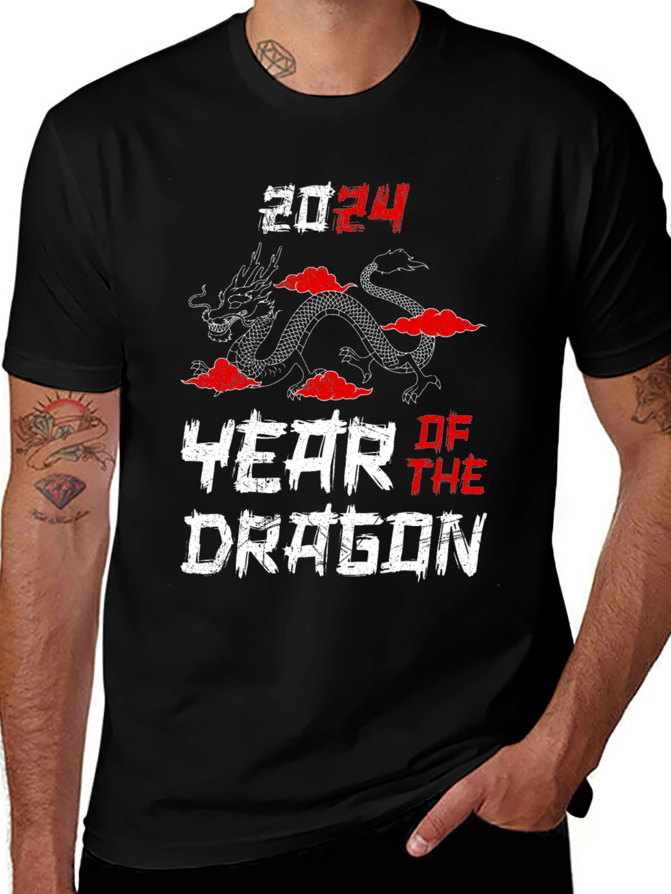 2024 Year of the Dragon T-Shirt - Lunar New Year Tee