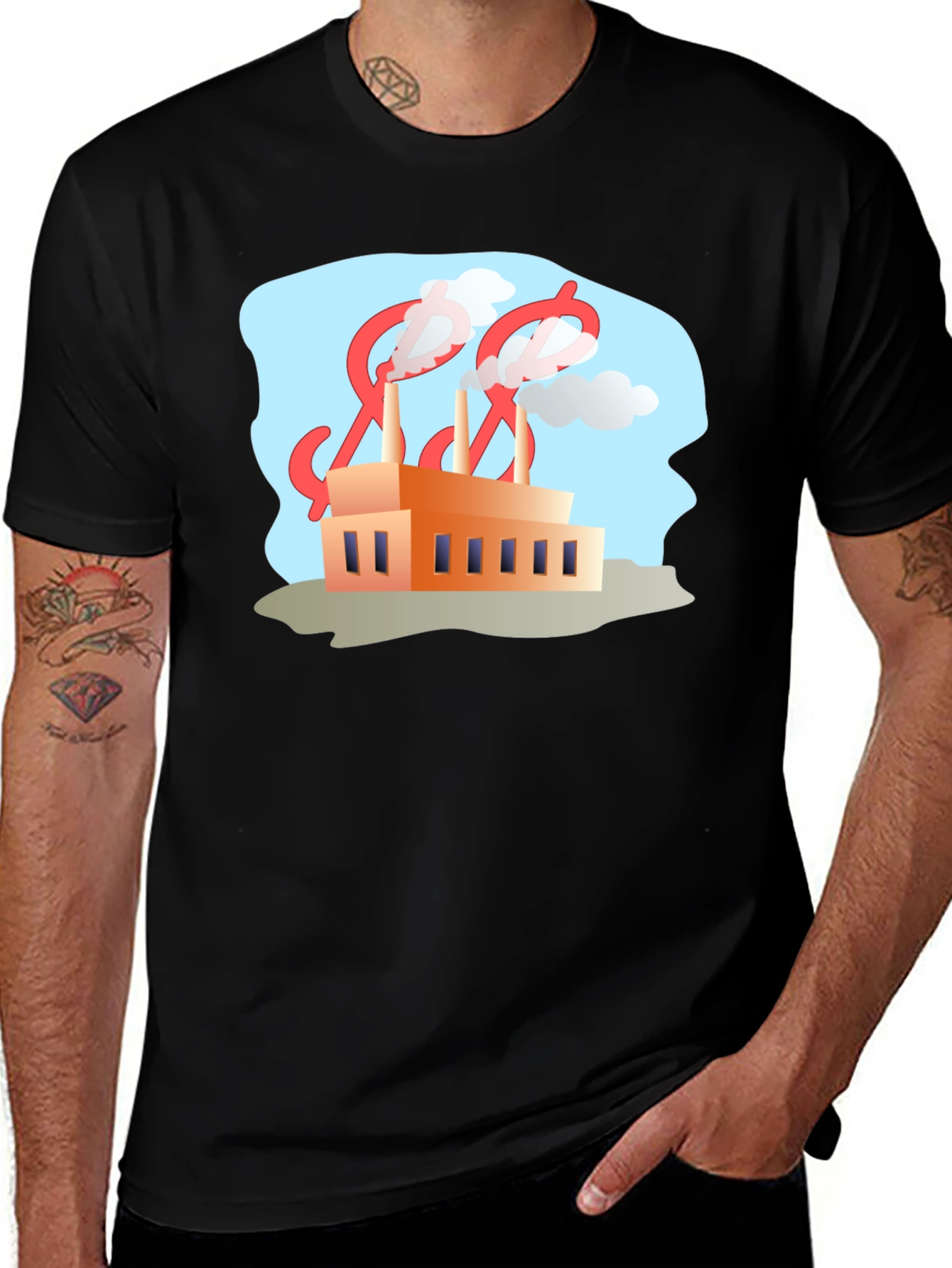 Variant 14 of Factory T-Shirt - Unique Graphic Tee