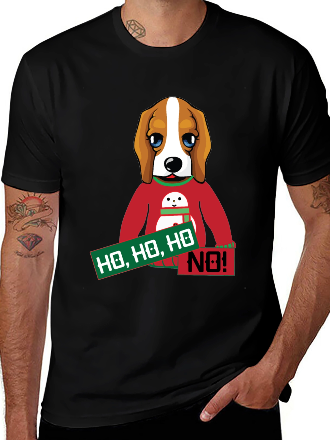 Variant 20 of Dog Christmas Anti-Holiday T-Shirt
