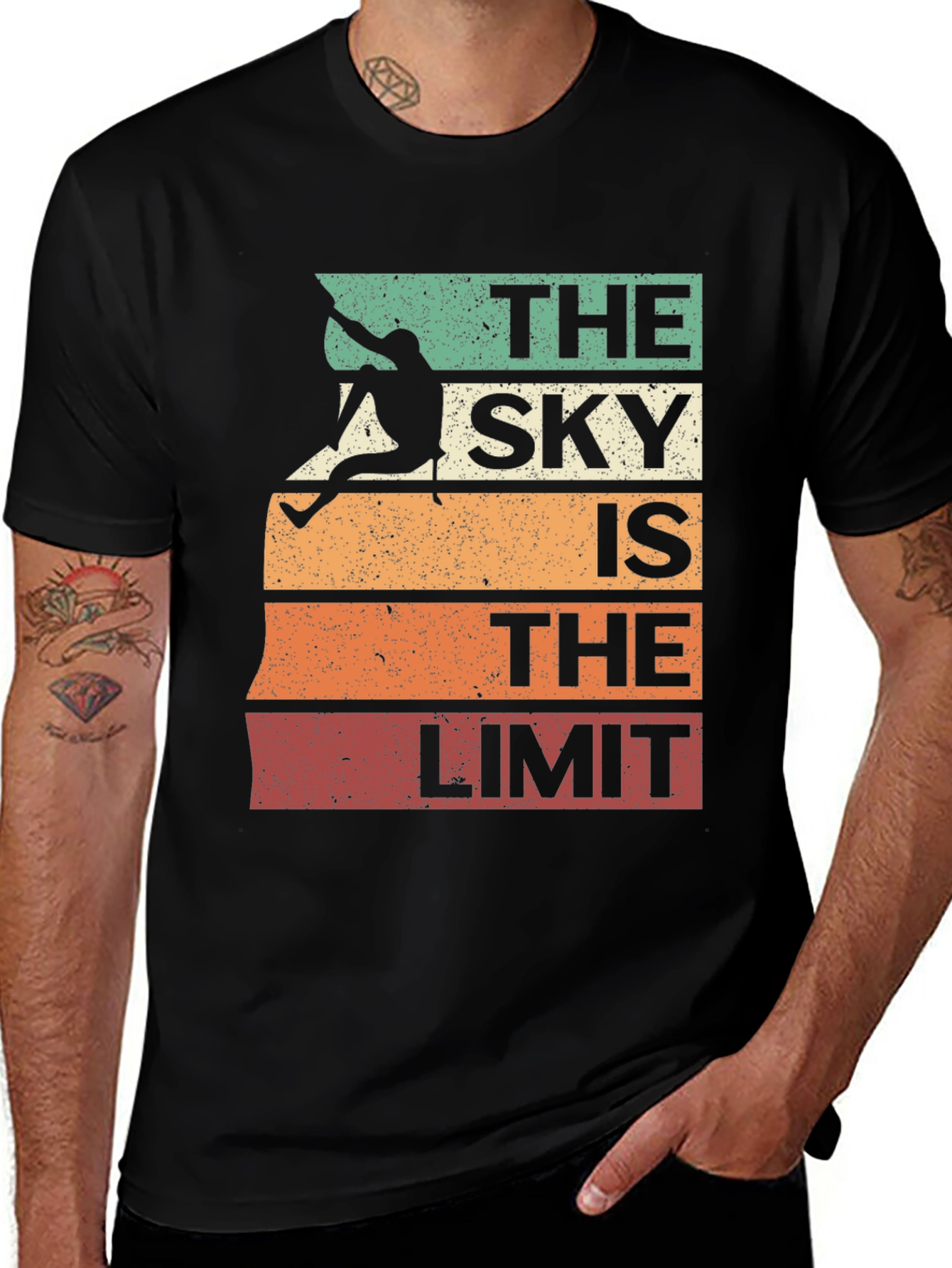 Variant 4 of The Sky Is The Limit Climber T-Shirt