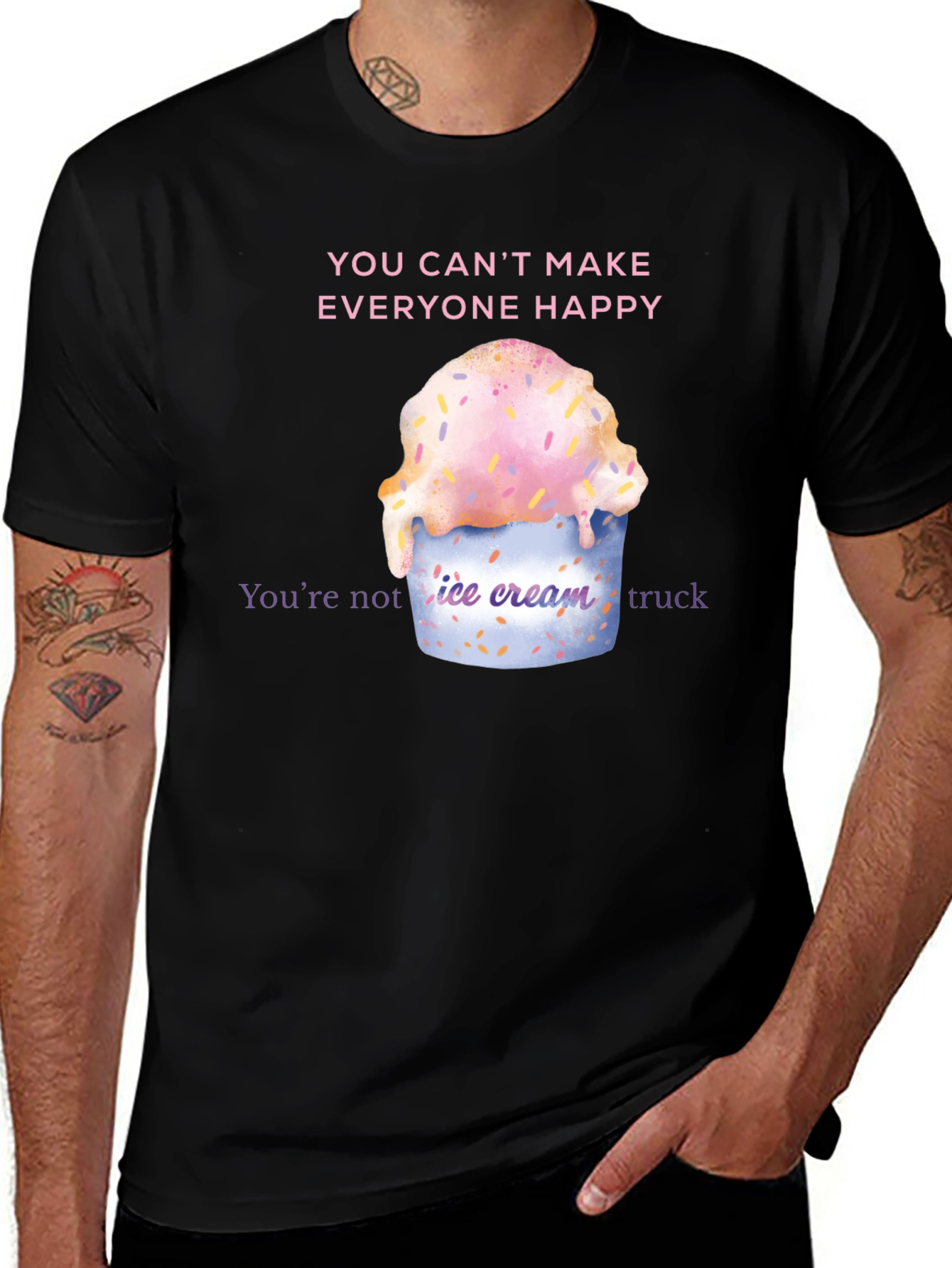 Variant 24 of Ice Cream Truck Graphic T-Shirt