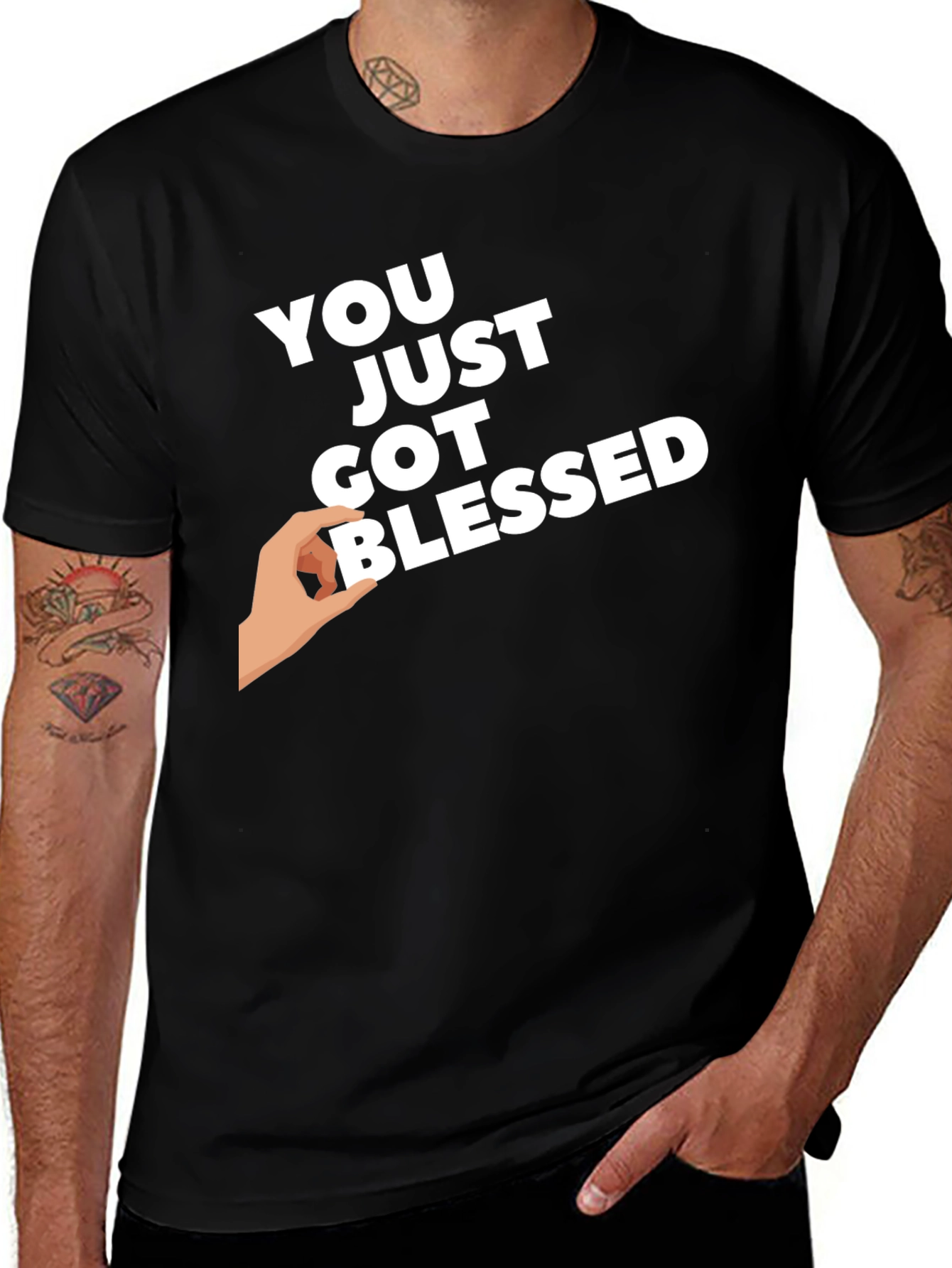 Variant 20 of You Just Got Blessed Graphic Tee