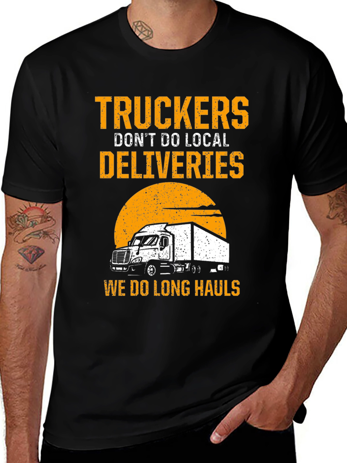 Trucker Long Haul Graphic Tee