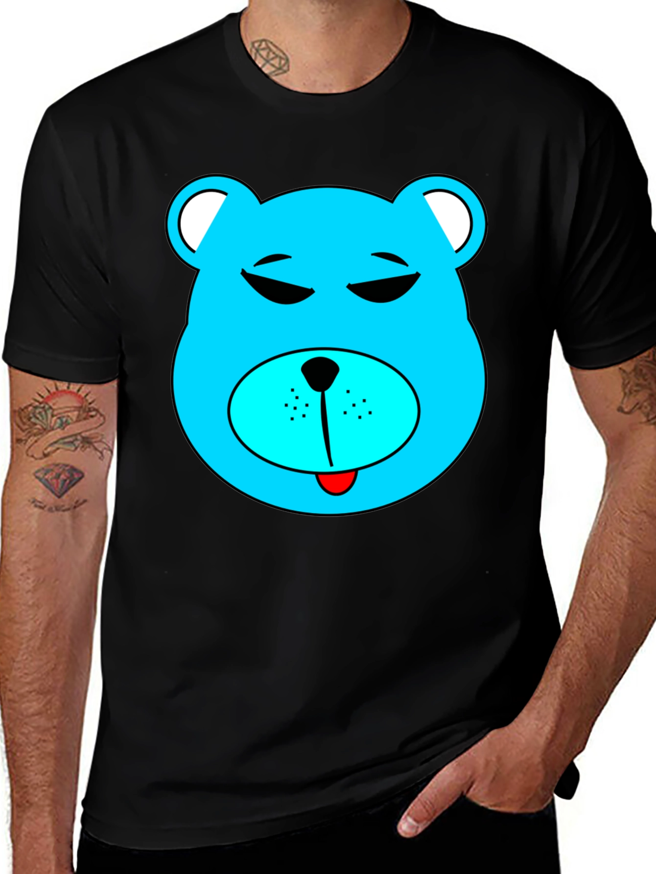 Variant 12 of Bear Graphic Tee - Cool & Unique Design