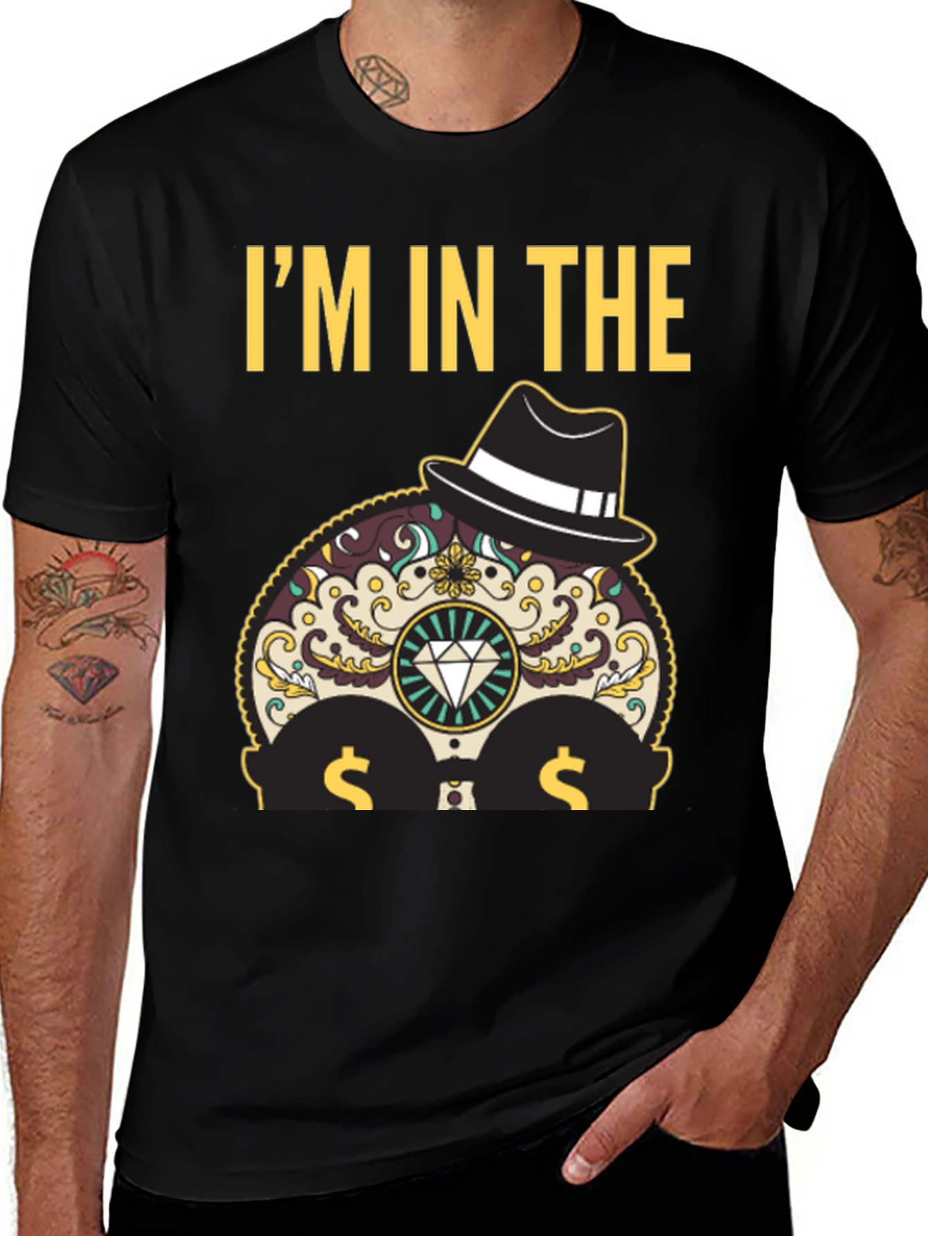 Variant 23 of I'm In The Money Graphic Tee
