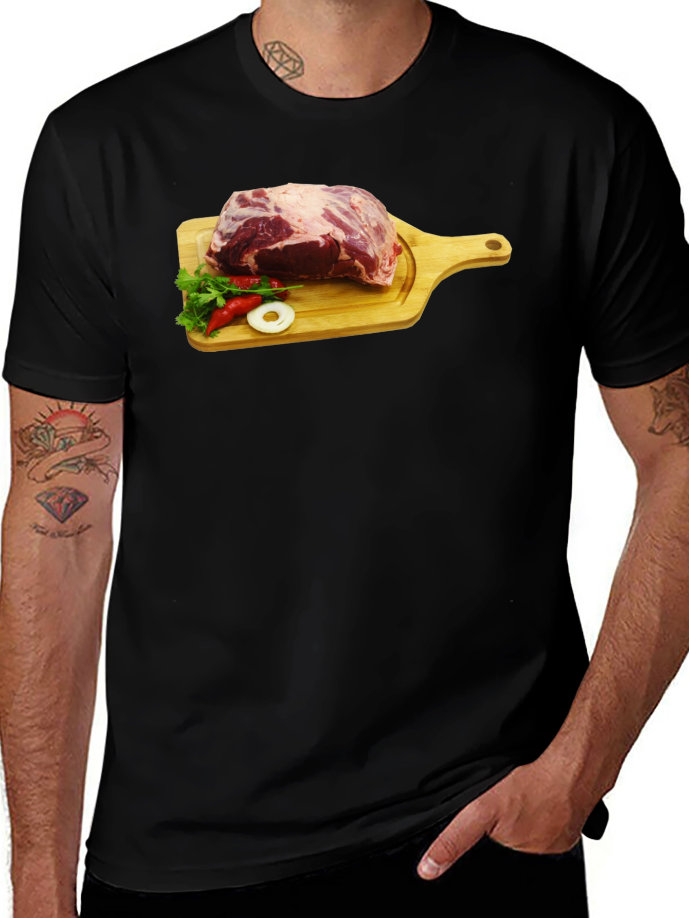 Meat Lovers T-Shirt - BBQ Ready Apparel
