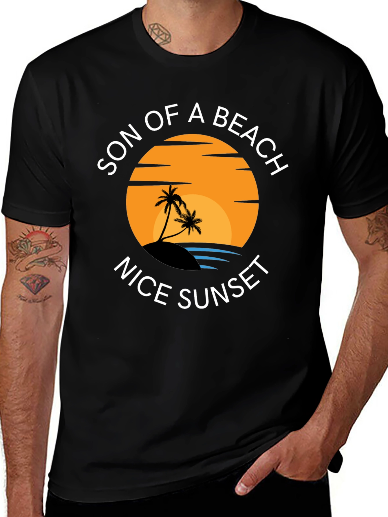 Variant 18 of Son of a Beach Sunset T-Shirt