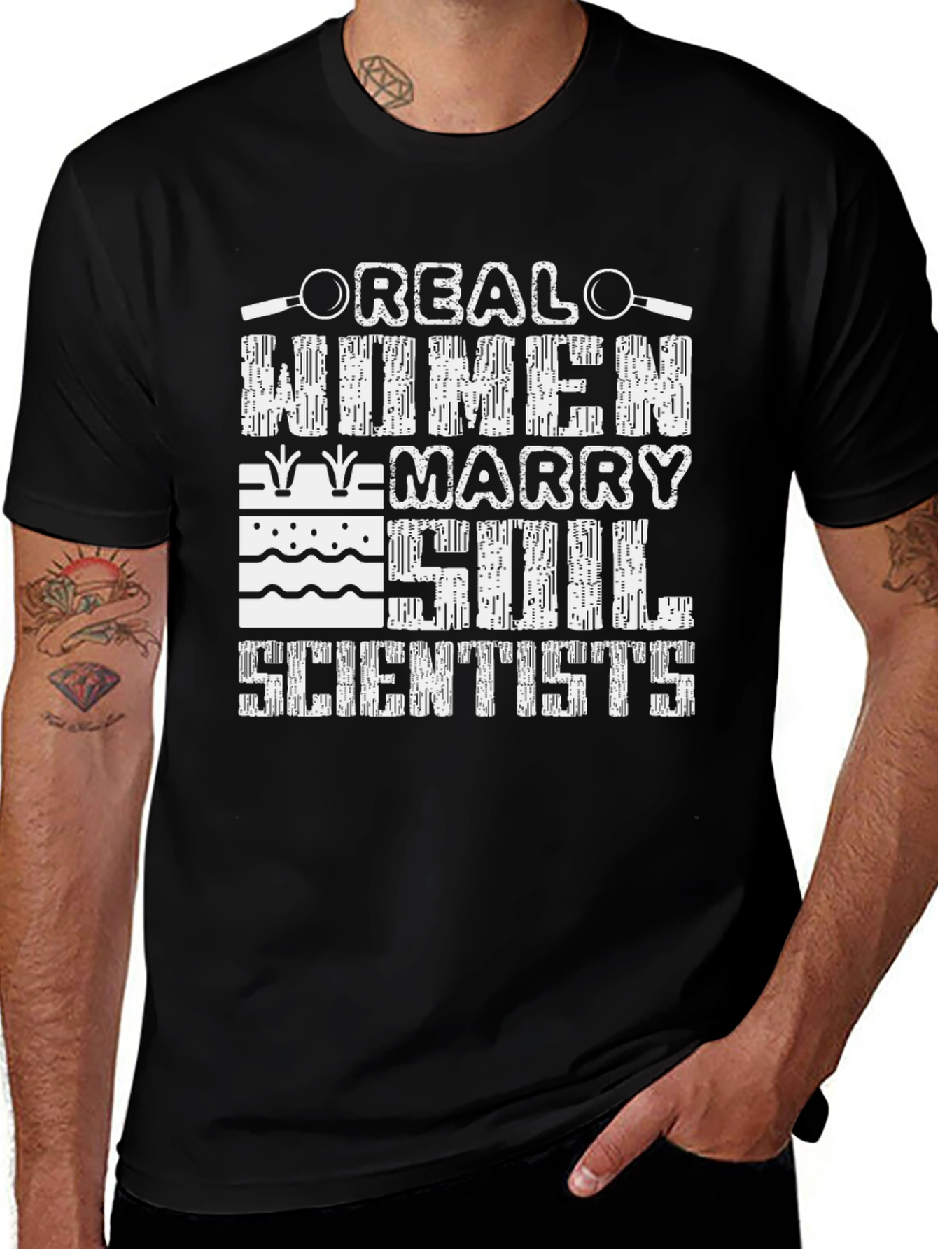 Real Women Marry Soil Scientists T-Shirt