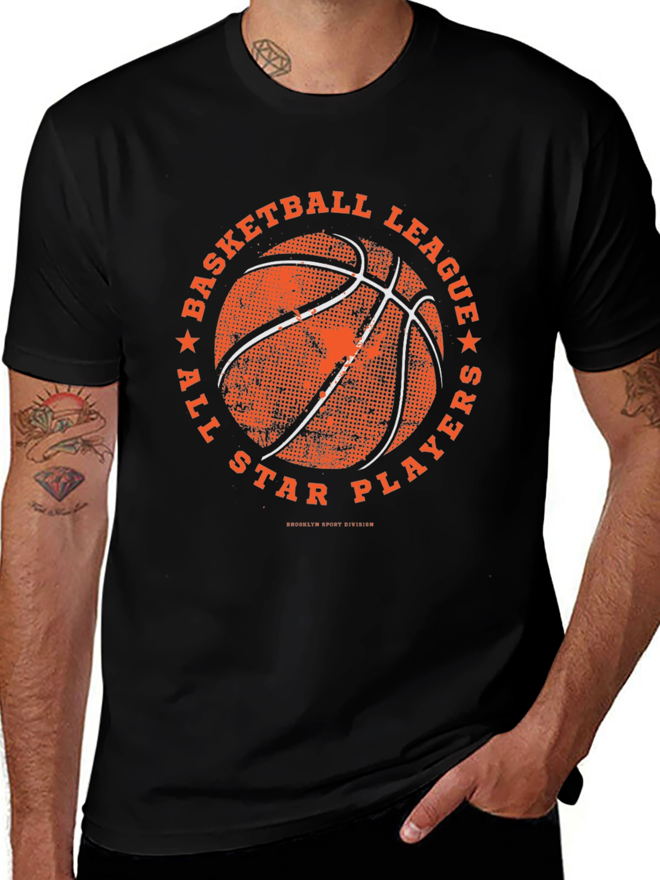 Variant 5 of Basketball League All Star T-Shirt