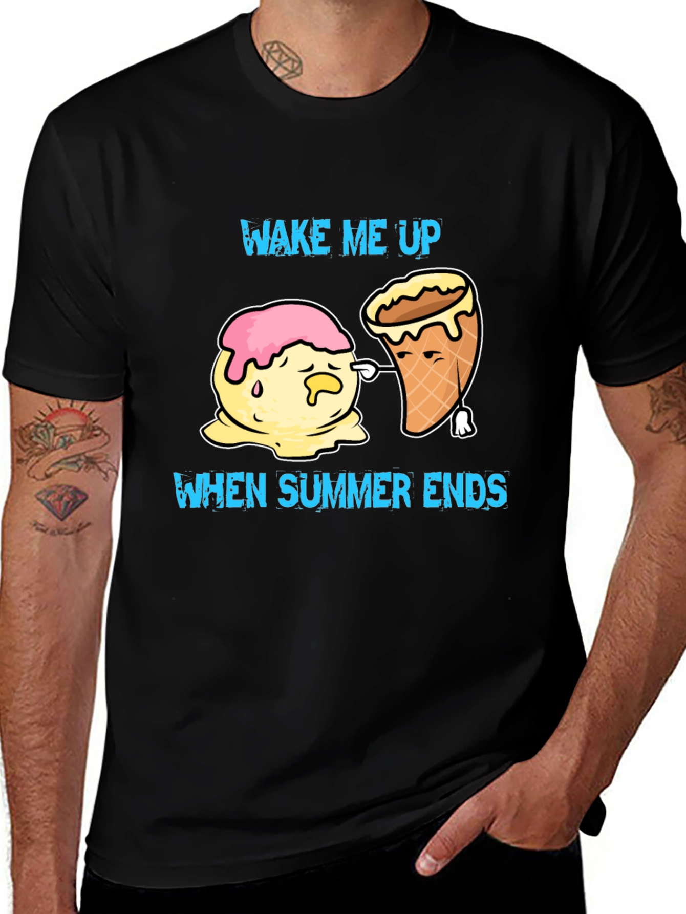 Variant 4 of Wake Me Up When Summer Ends Graphic T-Shirt
