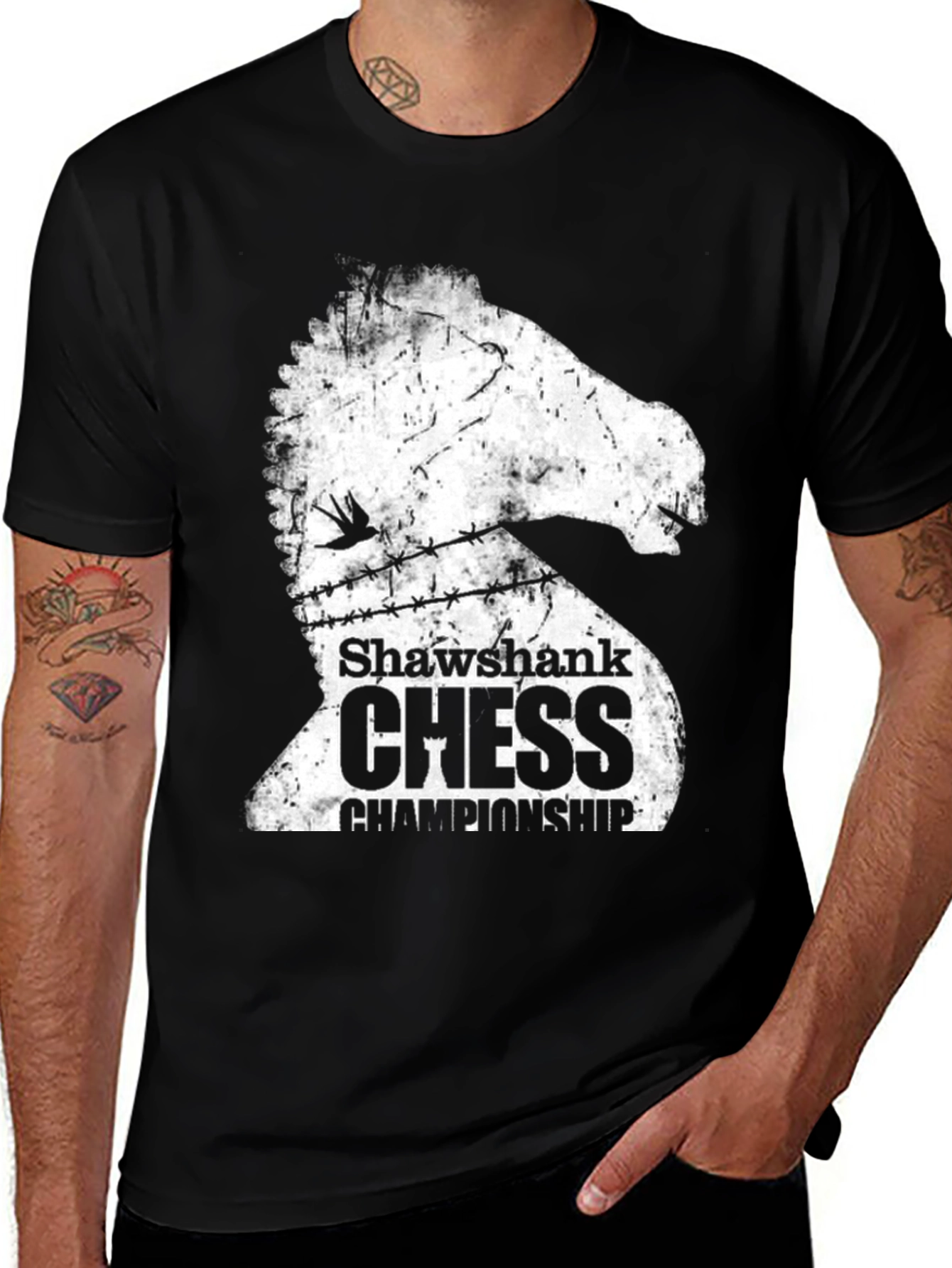 Variant 8 of Shawshank Chess Championship T-Shirt