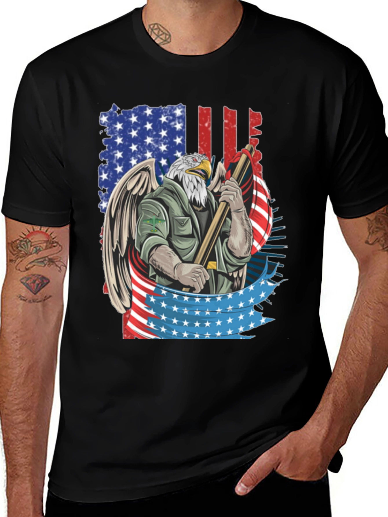 Variant 19 of American Eagle Patriotic T-Shirt