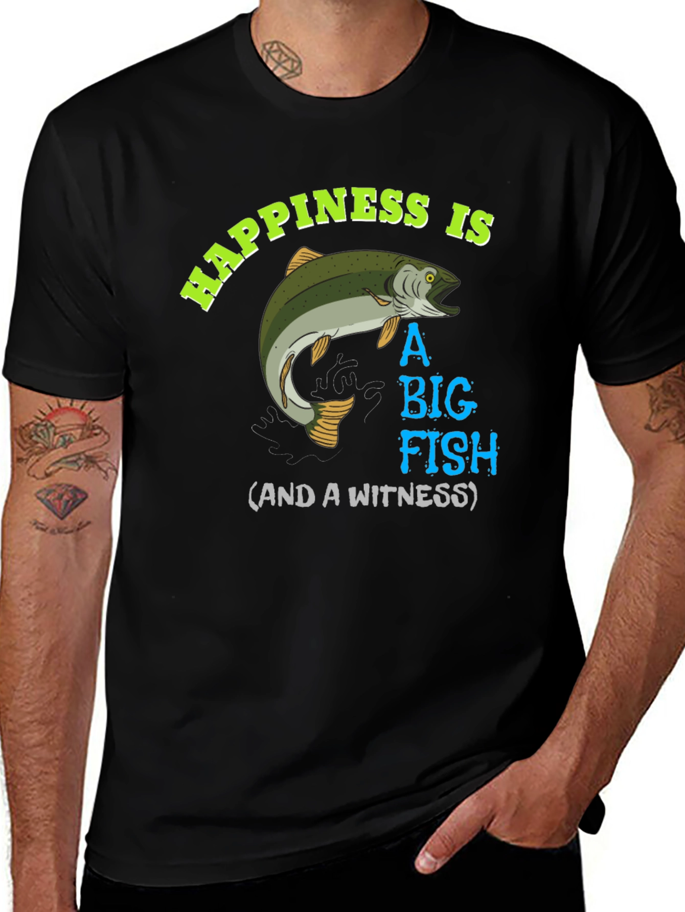 Happiness is A Big Fish T-Shirt