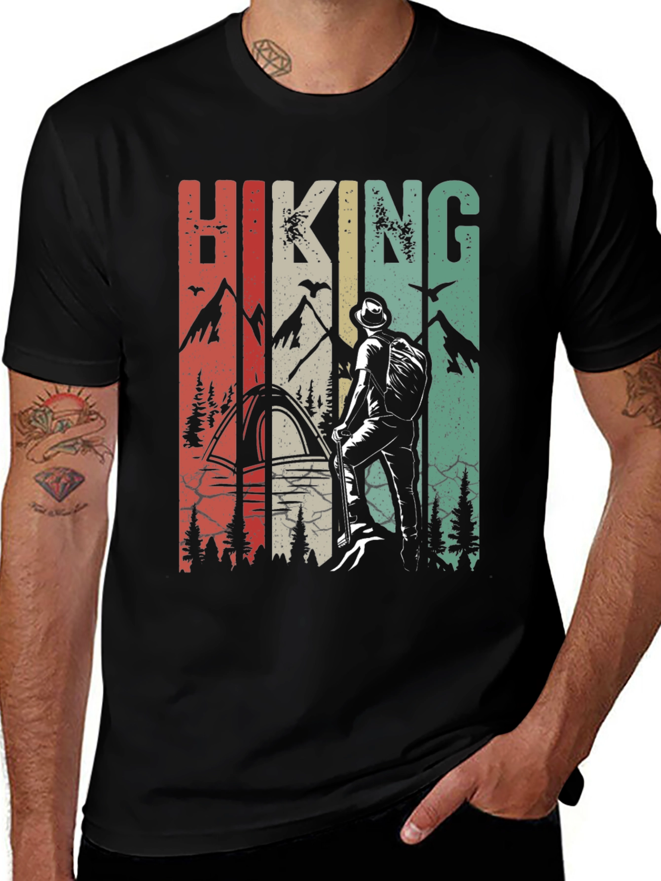 Variant 14 of Hiking Adventure Graphic T-Shirt