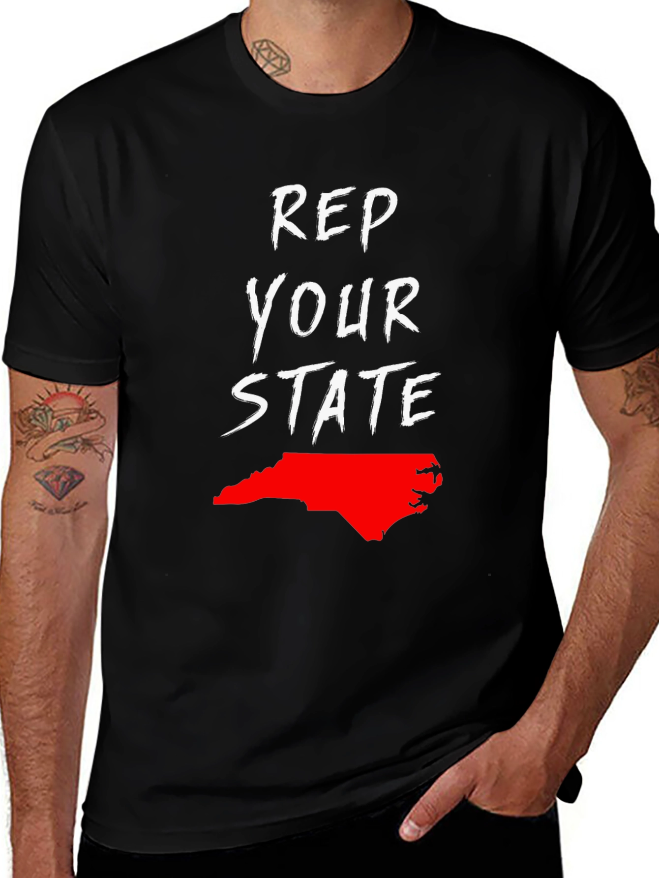 Rep Your State T-Shirt - North Carolina Pride